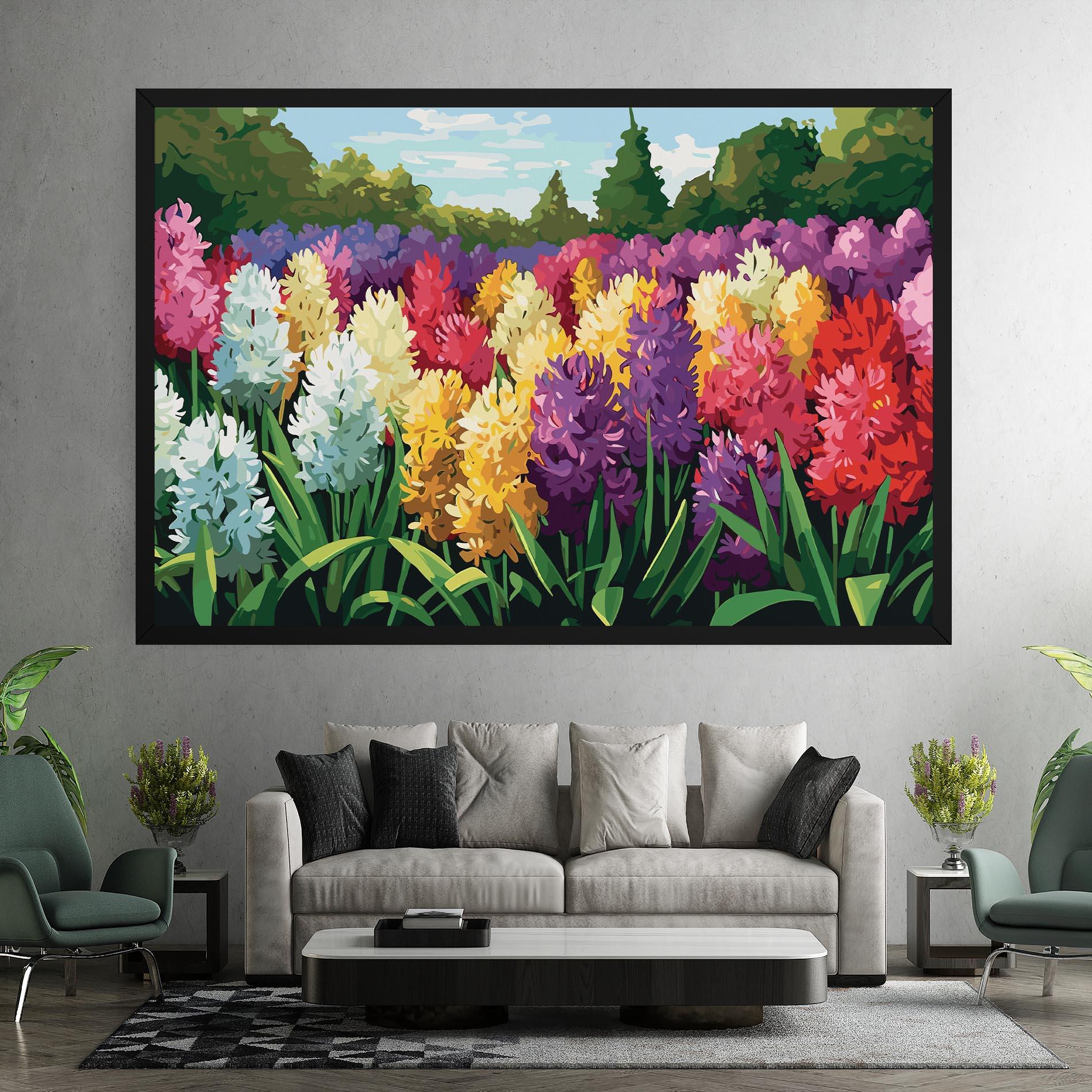 Tablou Canvas Pretty Colorful Spring mockup 7