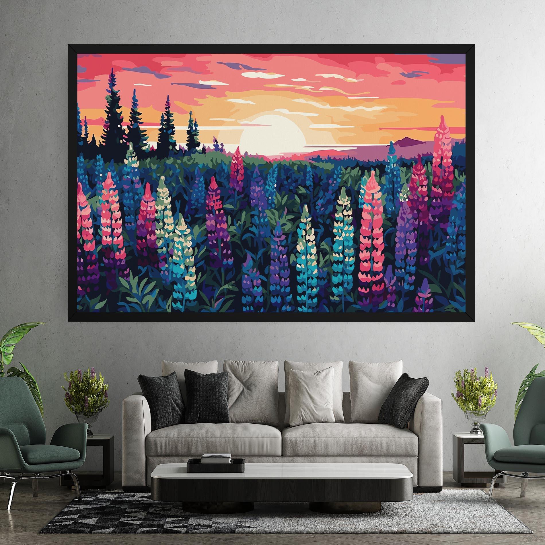 Tablou Canvas Spring Sunset mockup 7