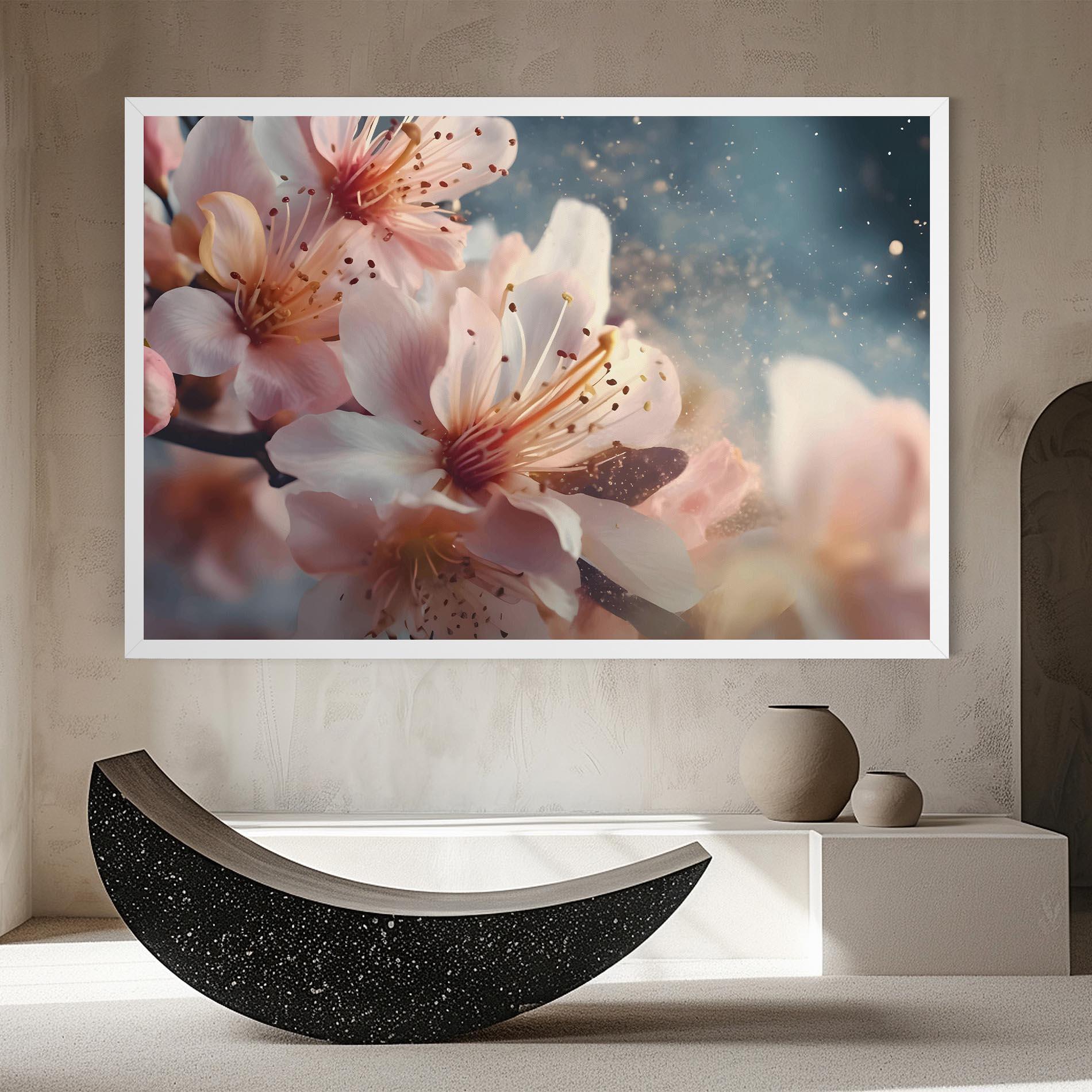 Tablou Canvas Flower Spring Art mockup 8
