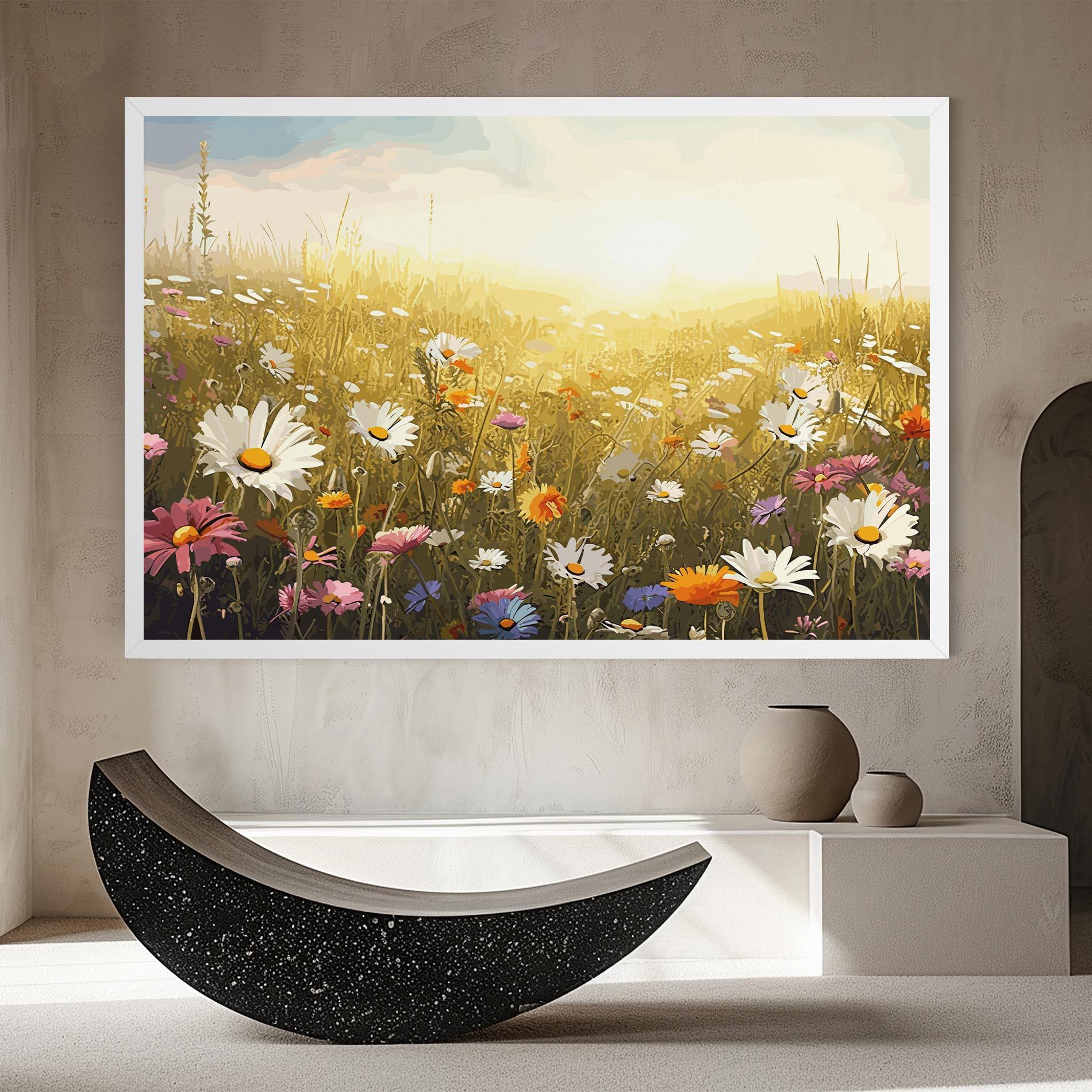 Tablou Canvas Spring Field Art mockup 8