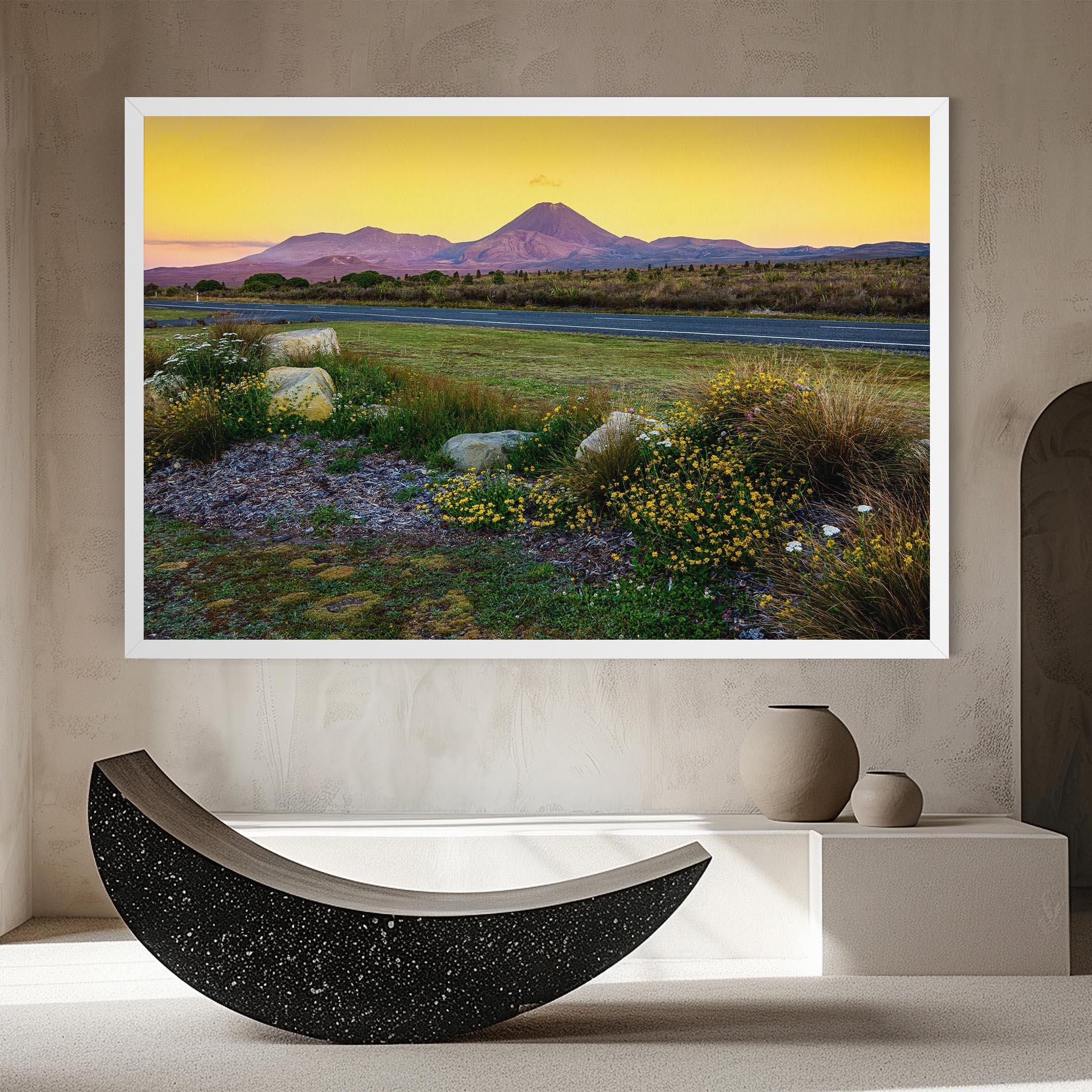 Tablou Canvas Yellow Sky mockup 8