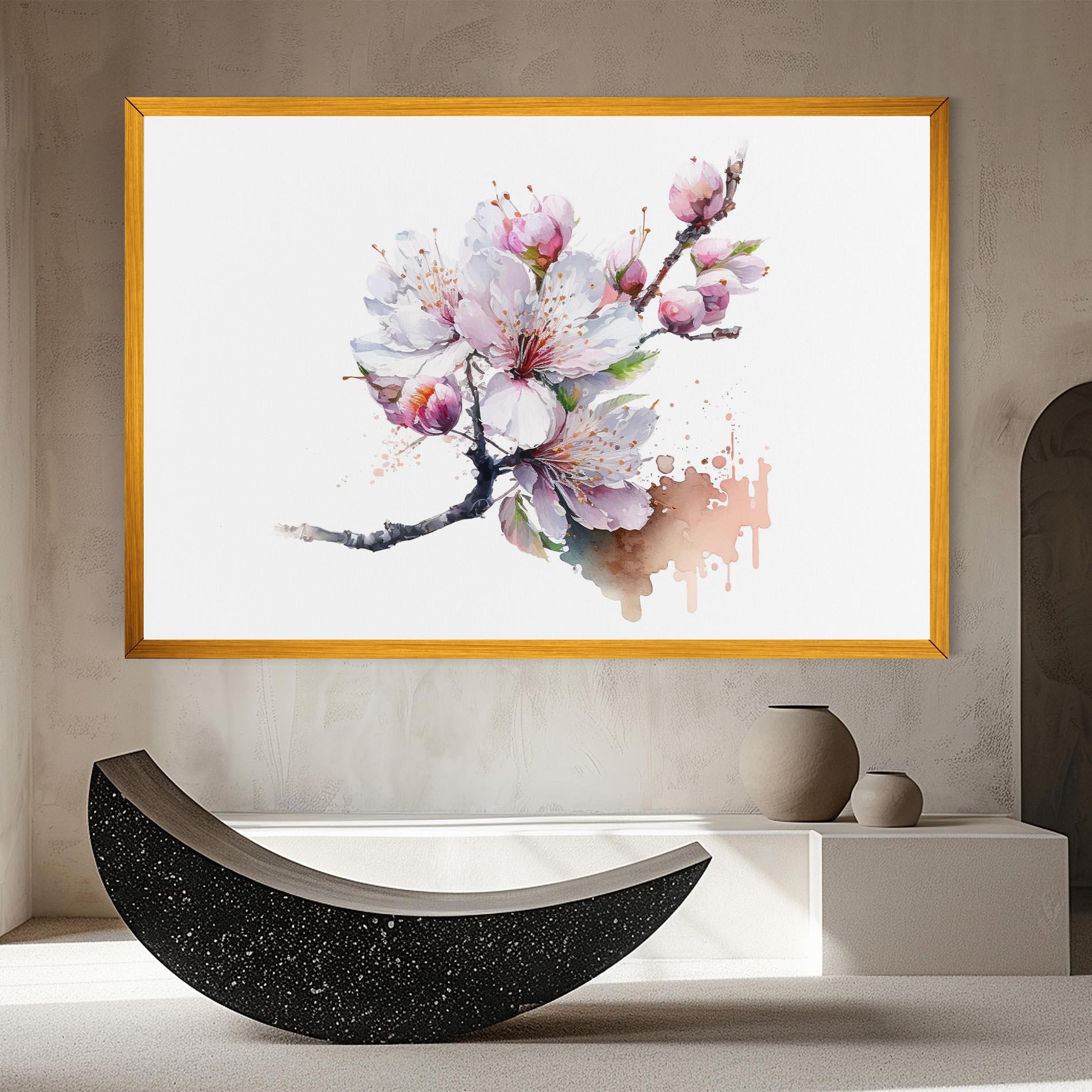 Tablou Canvas Cherry Spring Art mockup 8