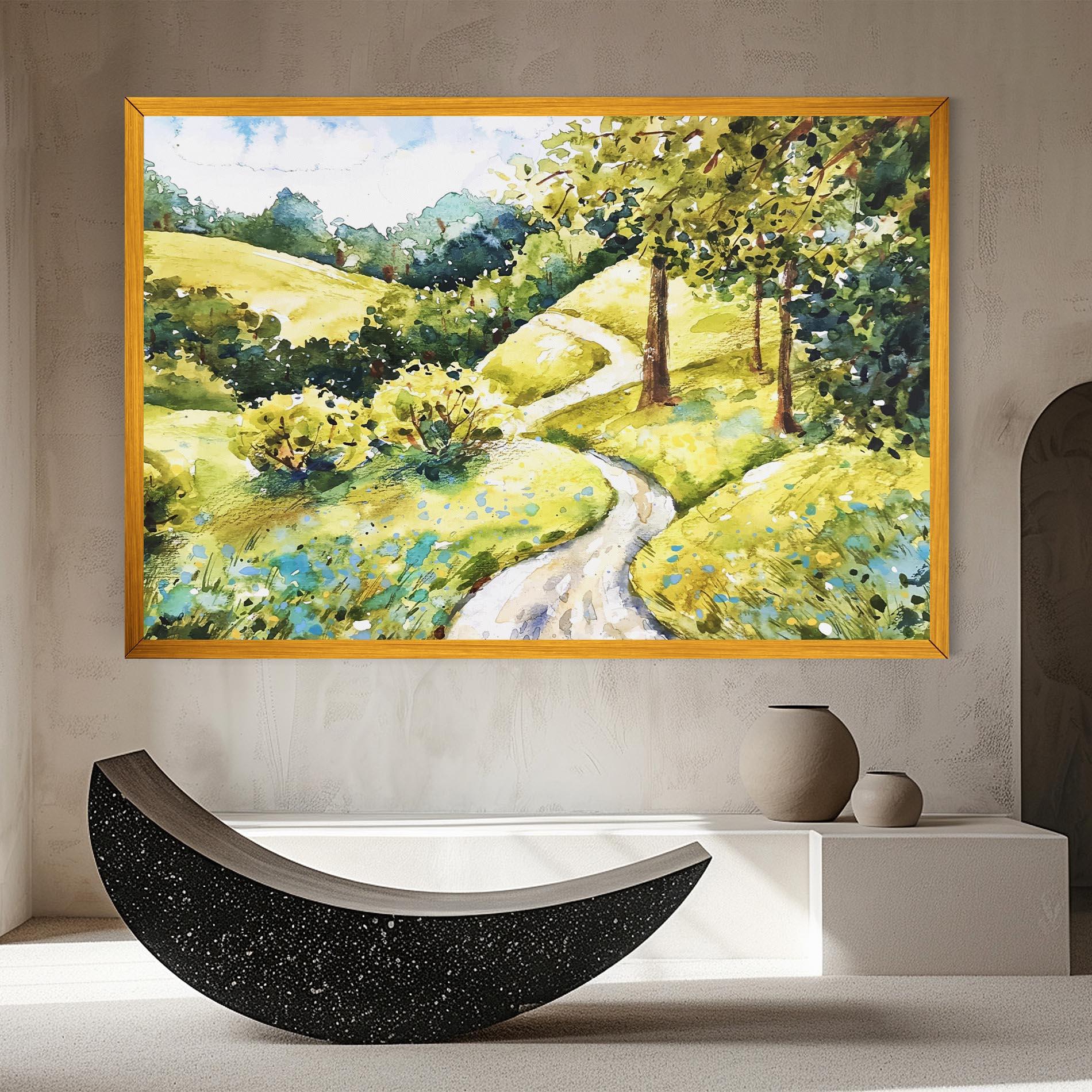 Tablou Canvas Fresh Spring View mockup 8