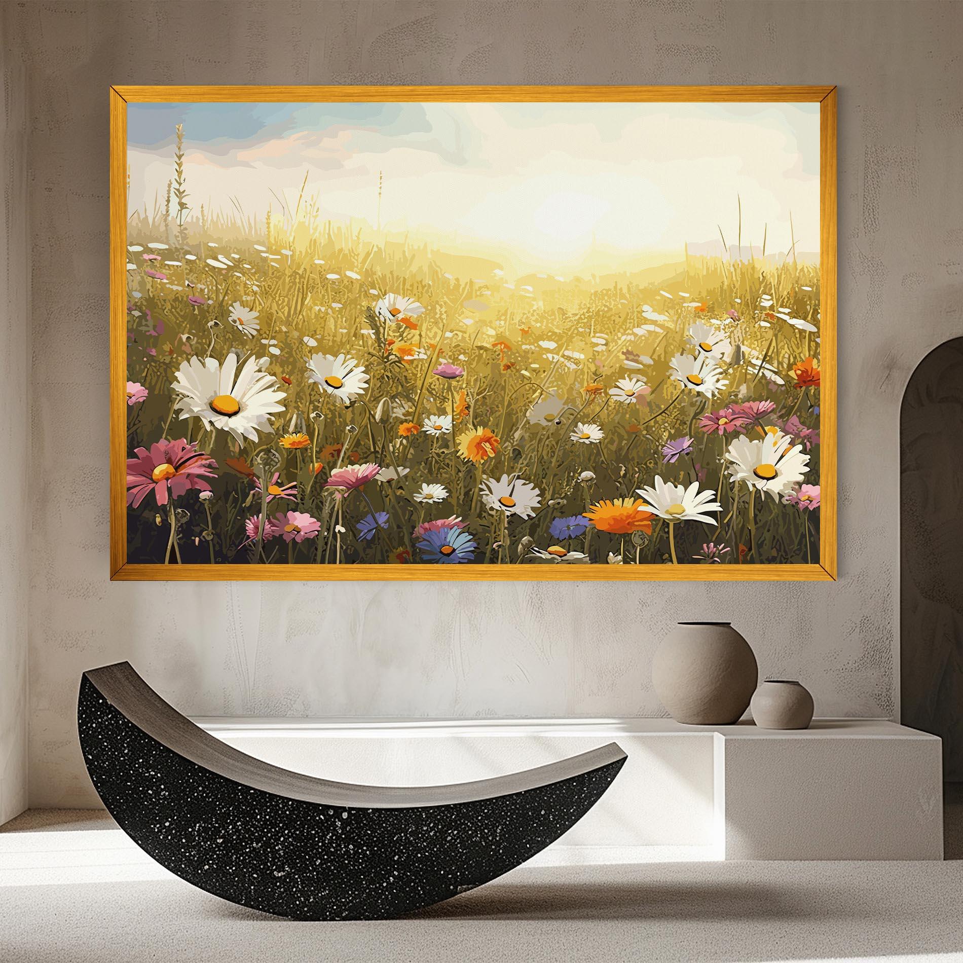 Tablou Canvas Spring Field Art mockup 8