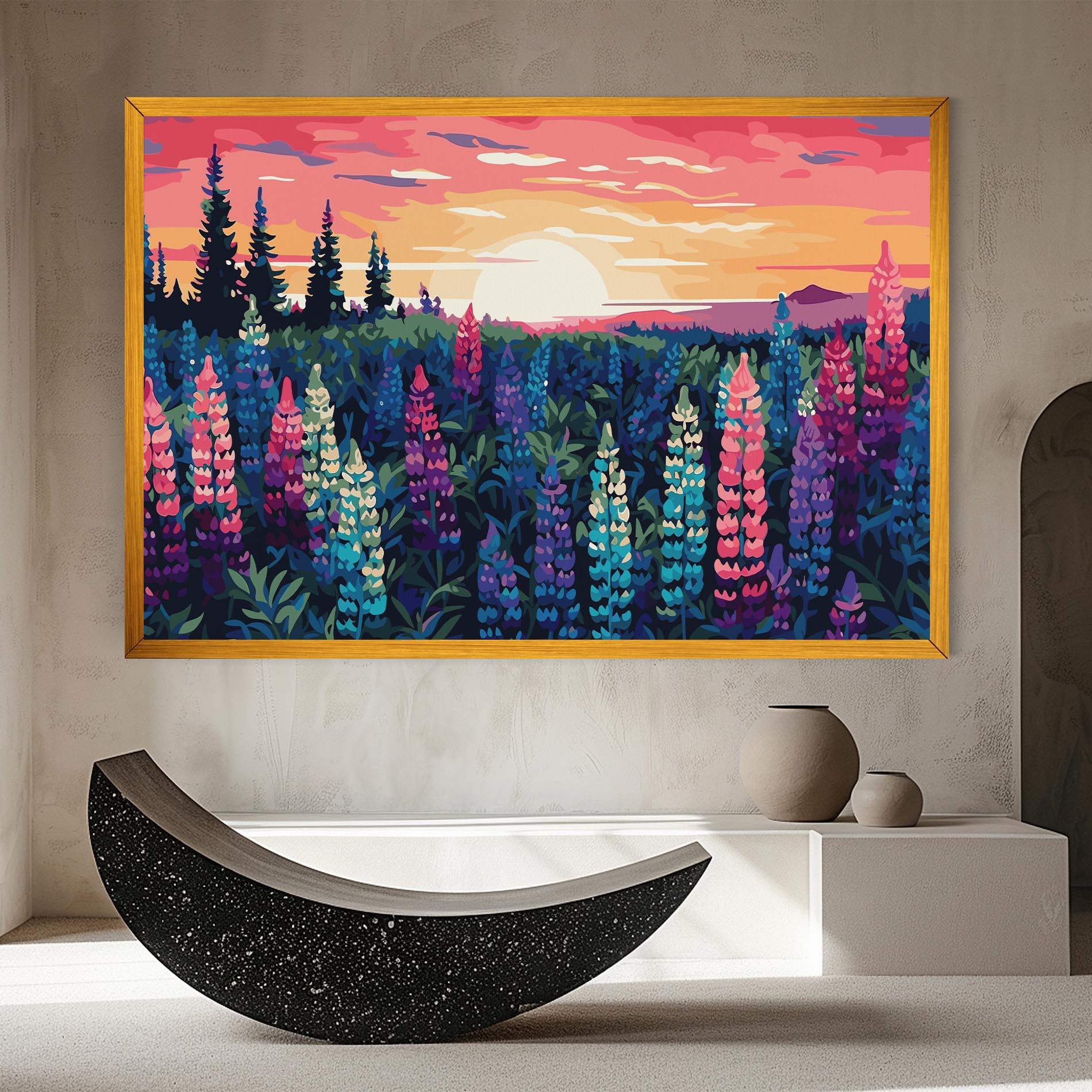 Tablou Canvas Spring Sunset mockup 8