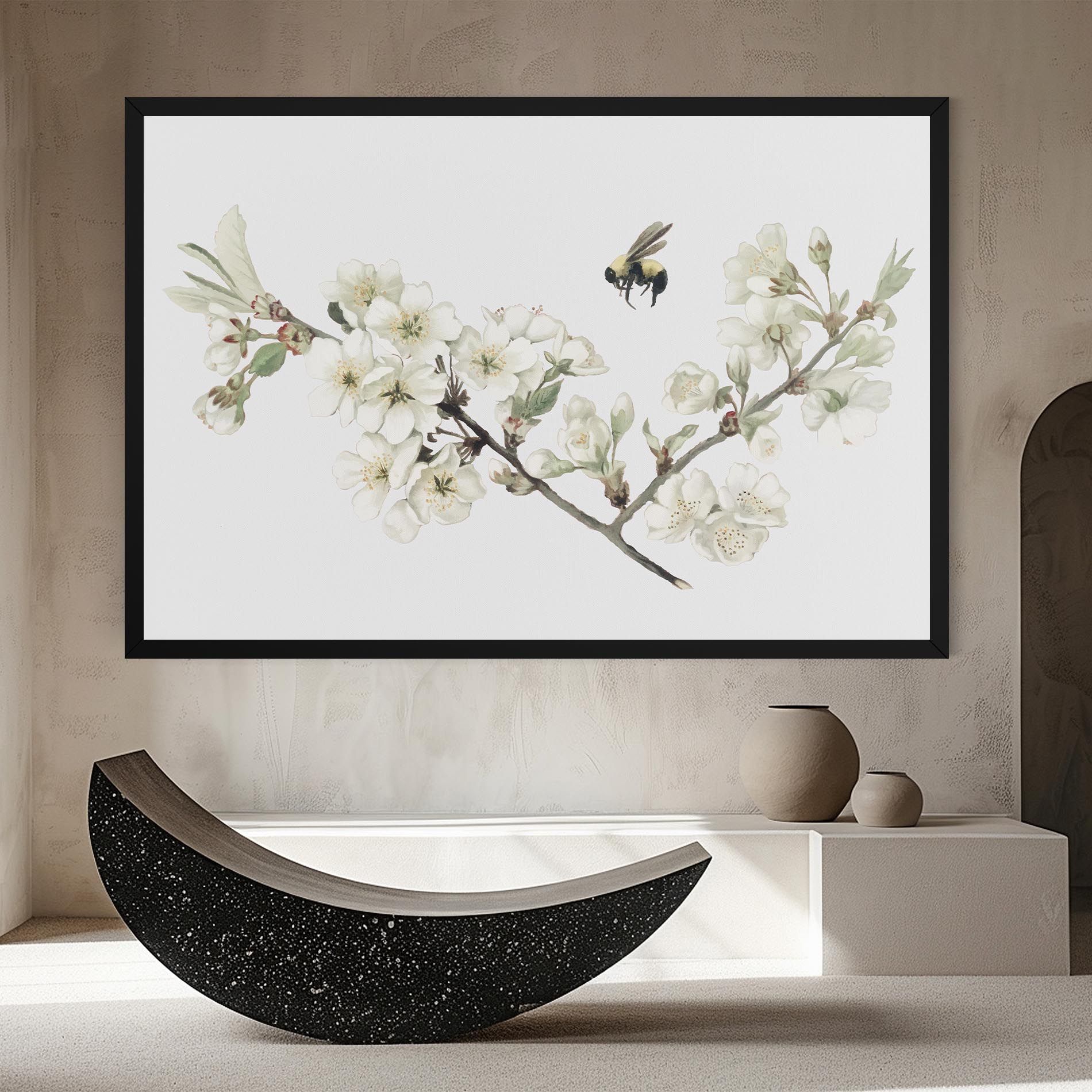 Bee Spring Flower mockup 8