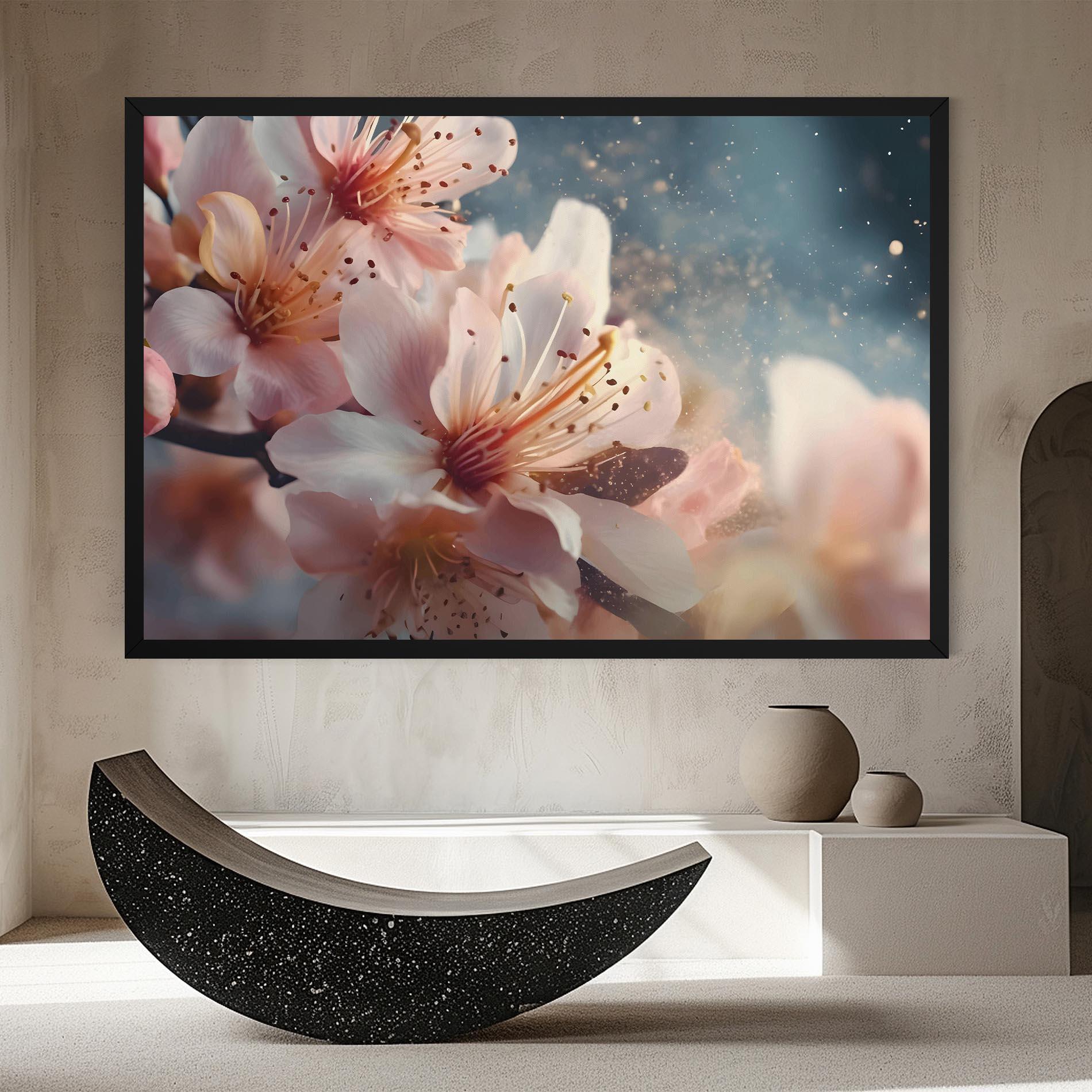 Tablou Canvas Flower Spring Art mockup 8