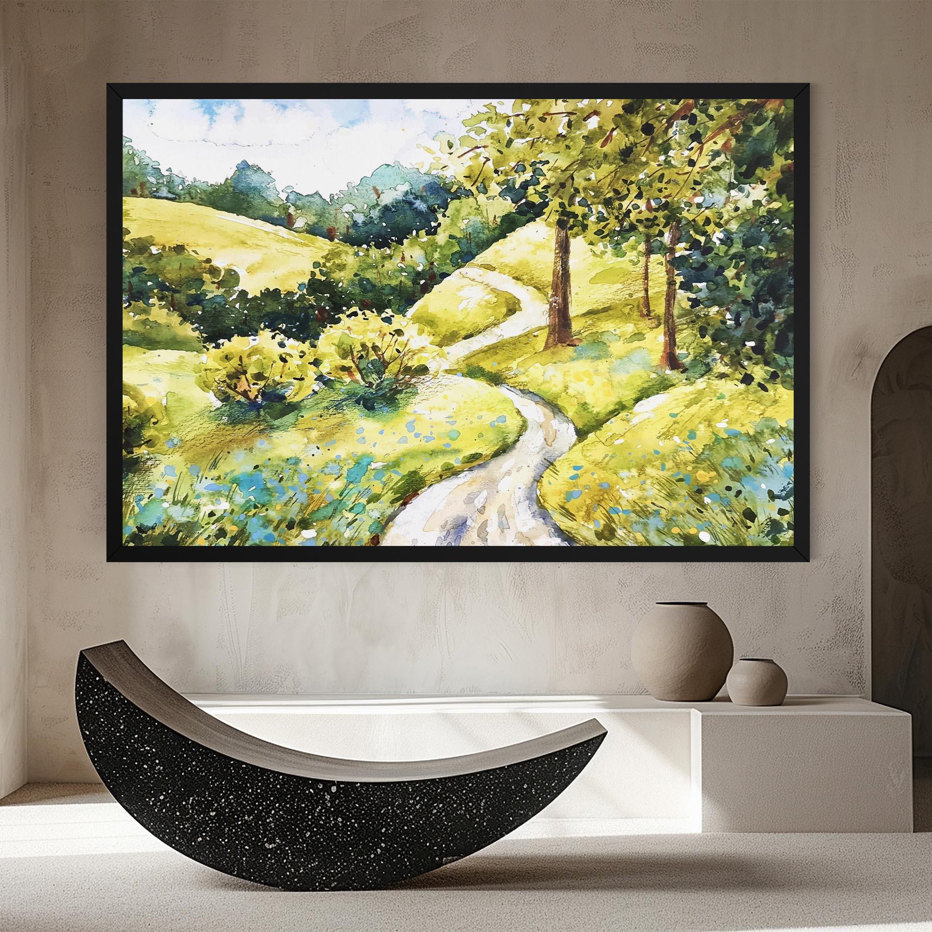 Tablou Canvas Fresh Spring View mockup 8