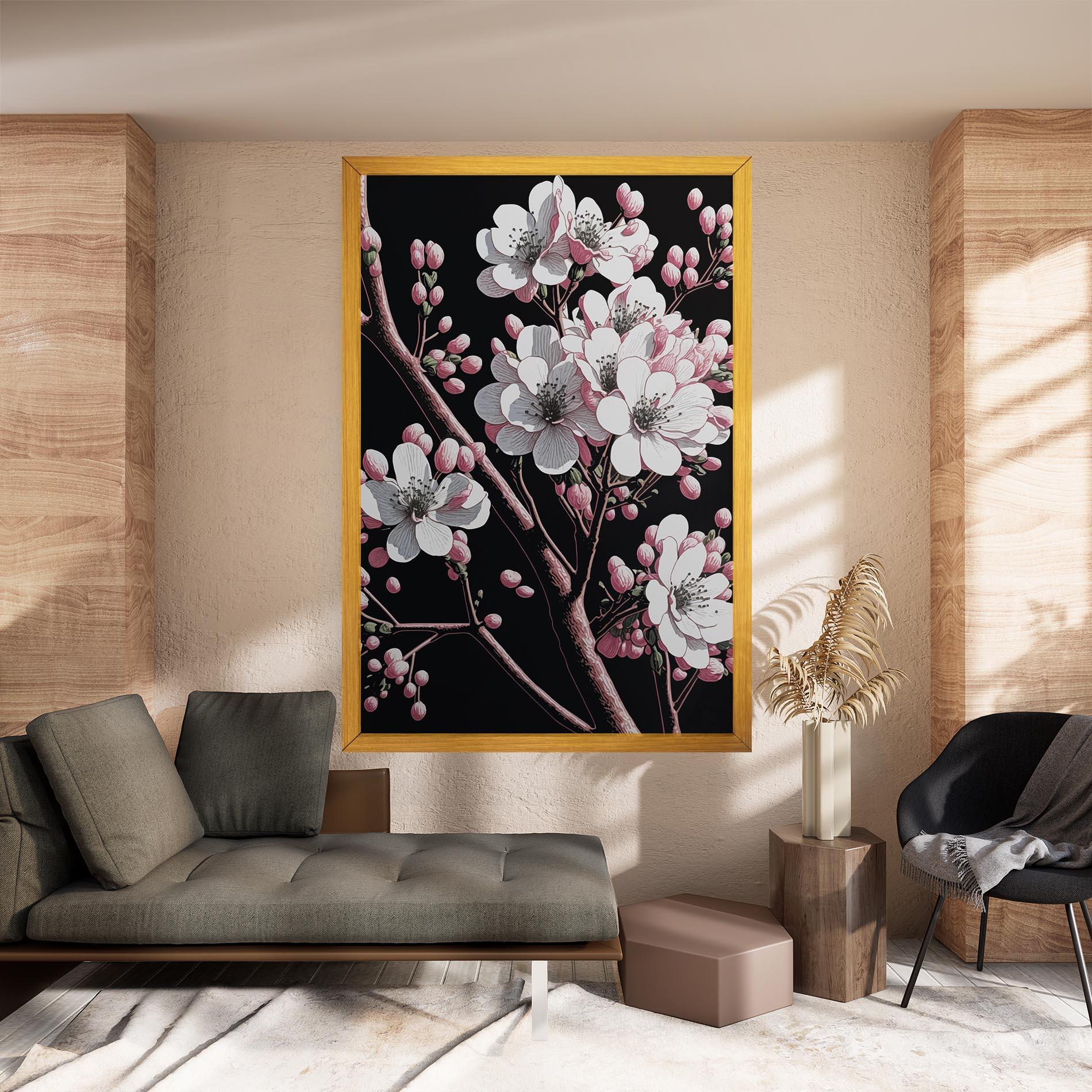 Tablou Canvas Spring Flowers mockup 8