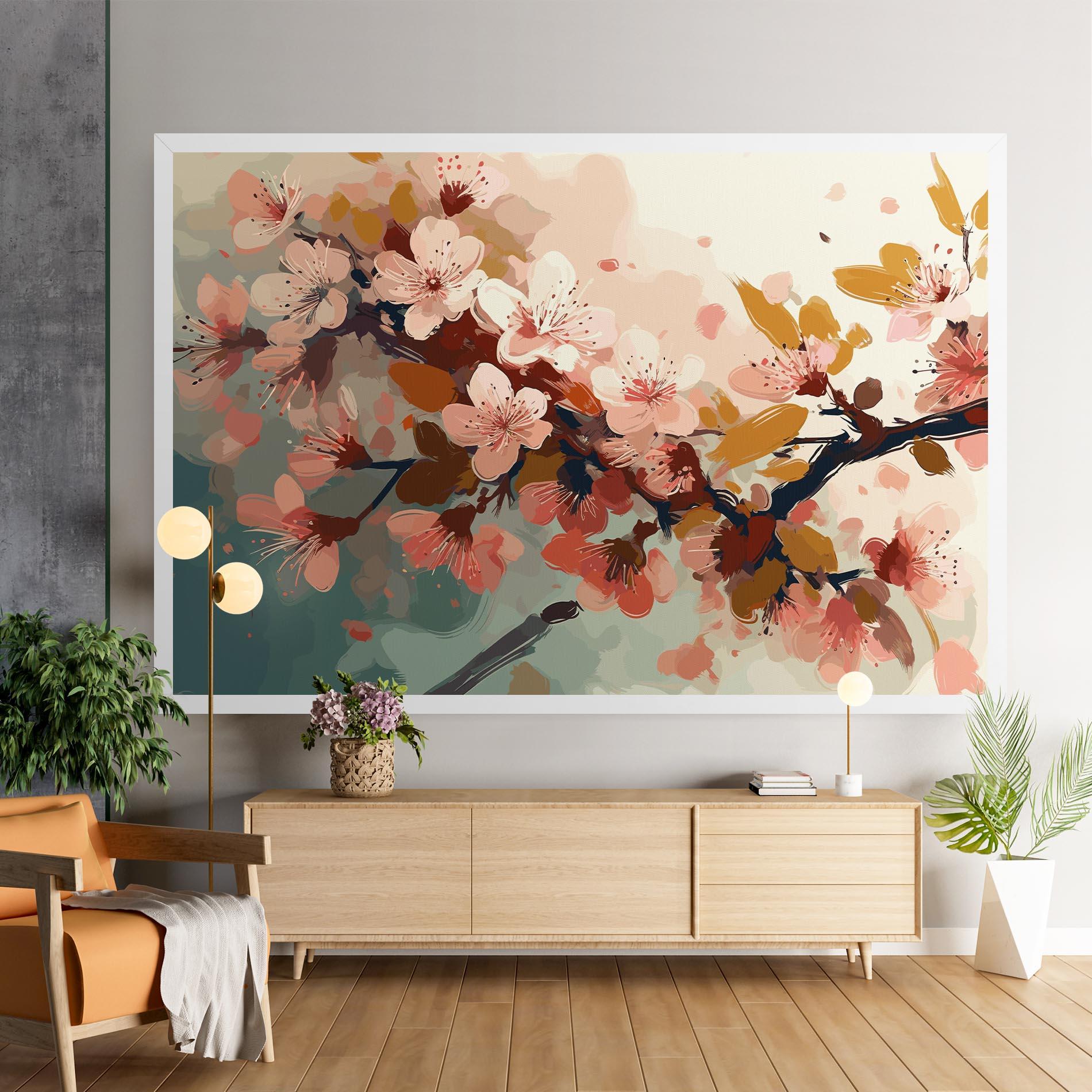 Tablou Canvas Cute Spring Flower mockup 9