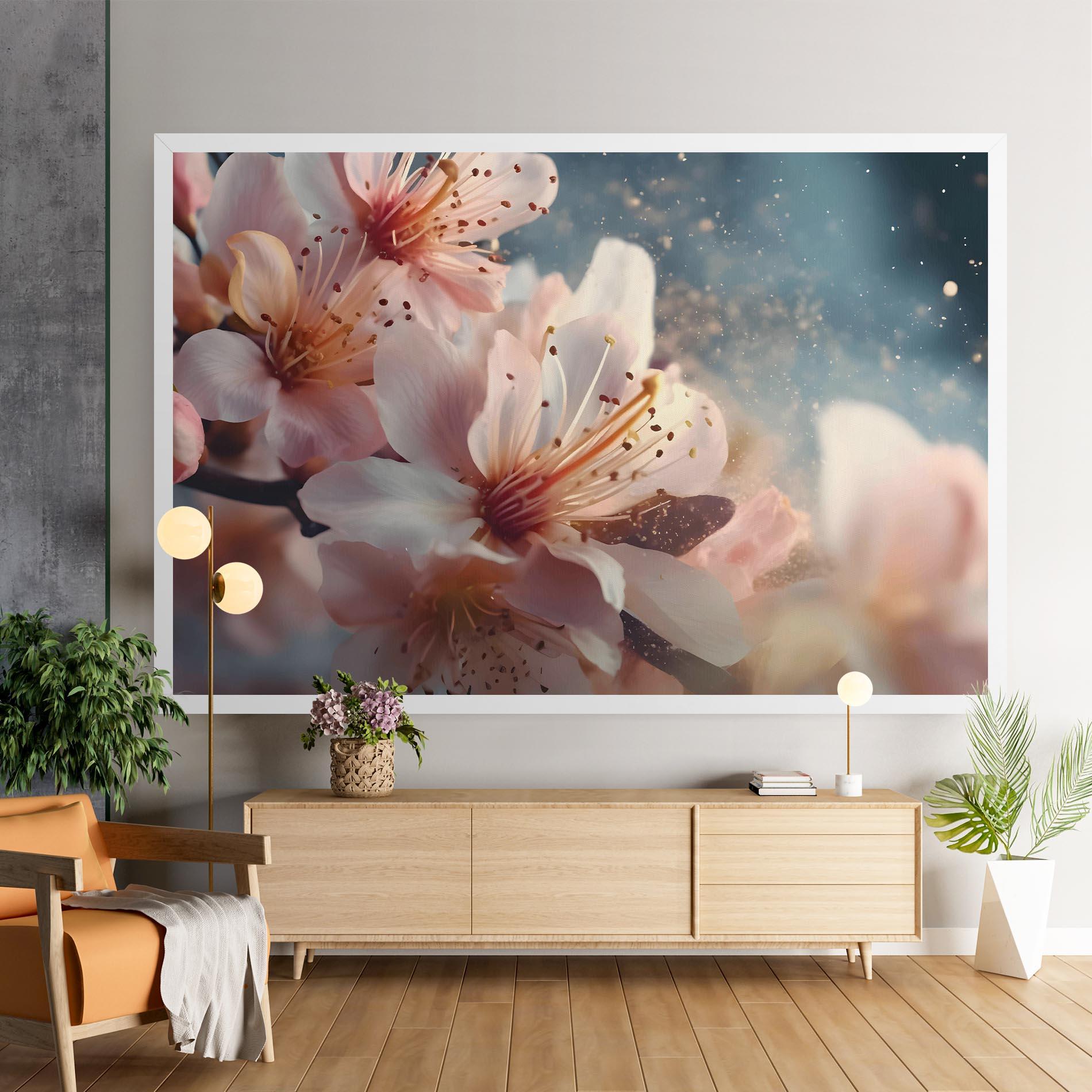 Tablou Canvas Flower Spring Art mockup 9
