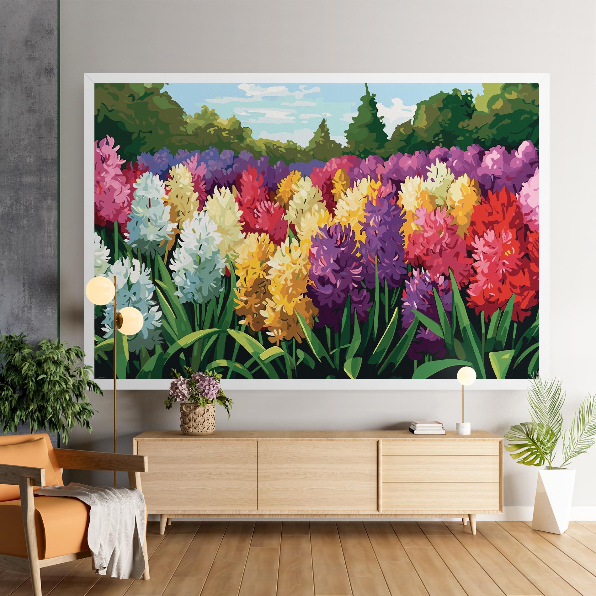 Tablou Canvas Pretty Colorful Spring mockup 9