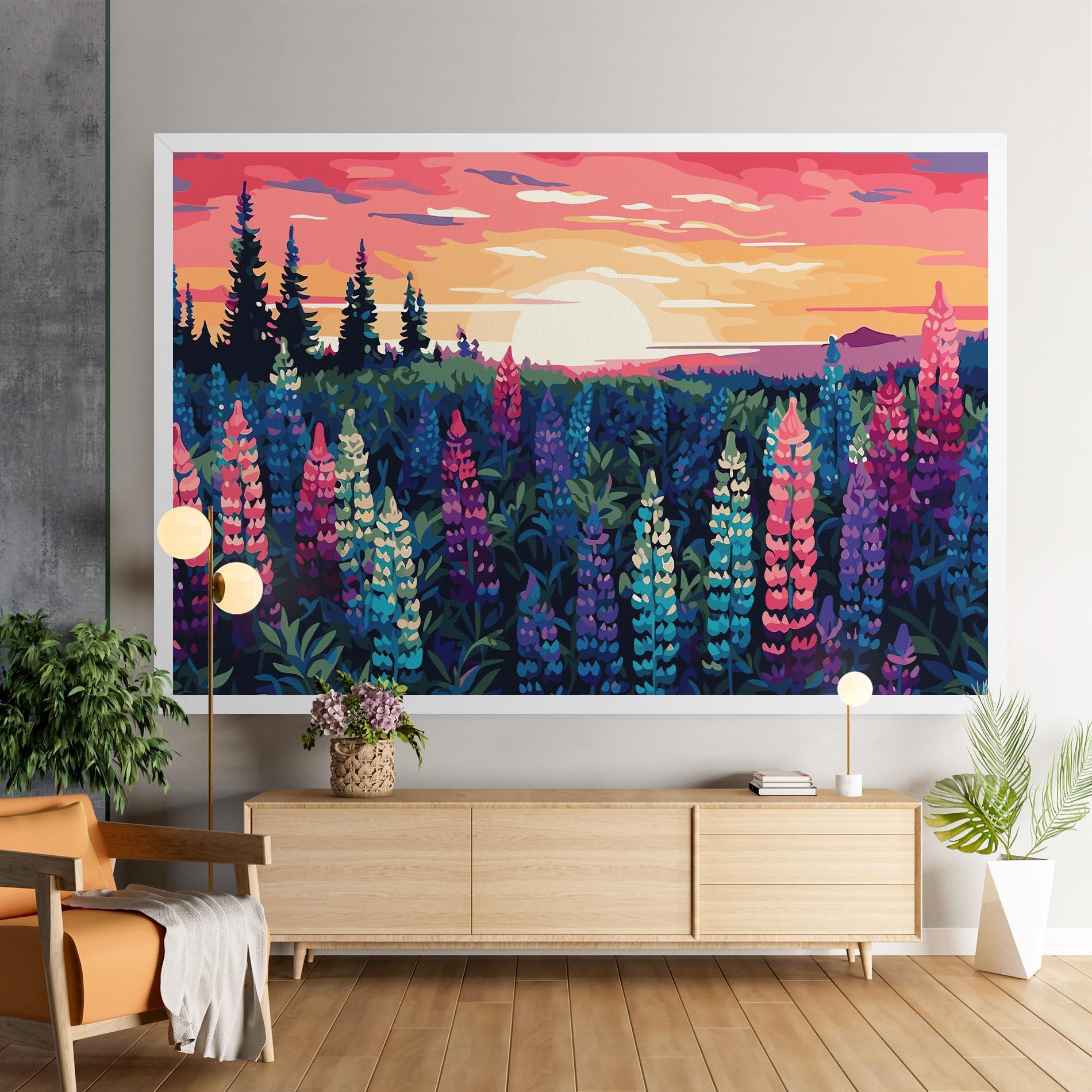 Tablou Canvas Spring Sunset mockup 9