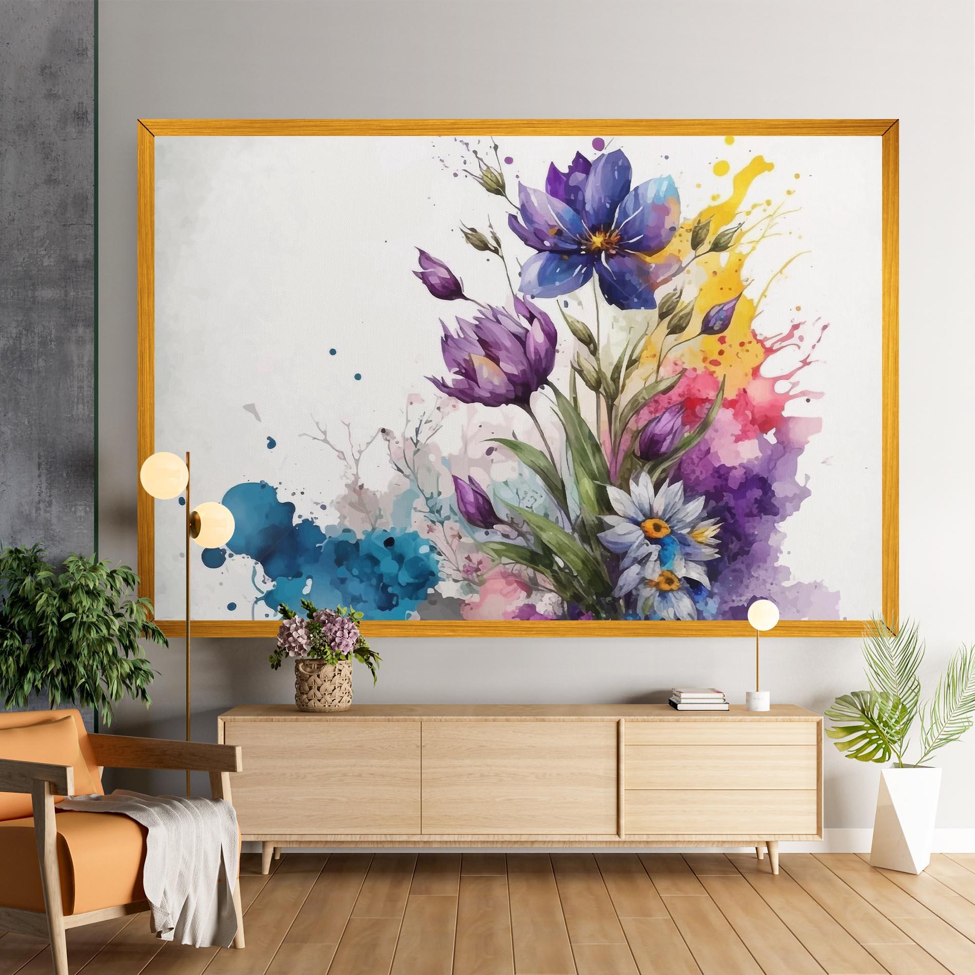 Tablou Canvas Art Flowers Spring mockup 9