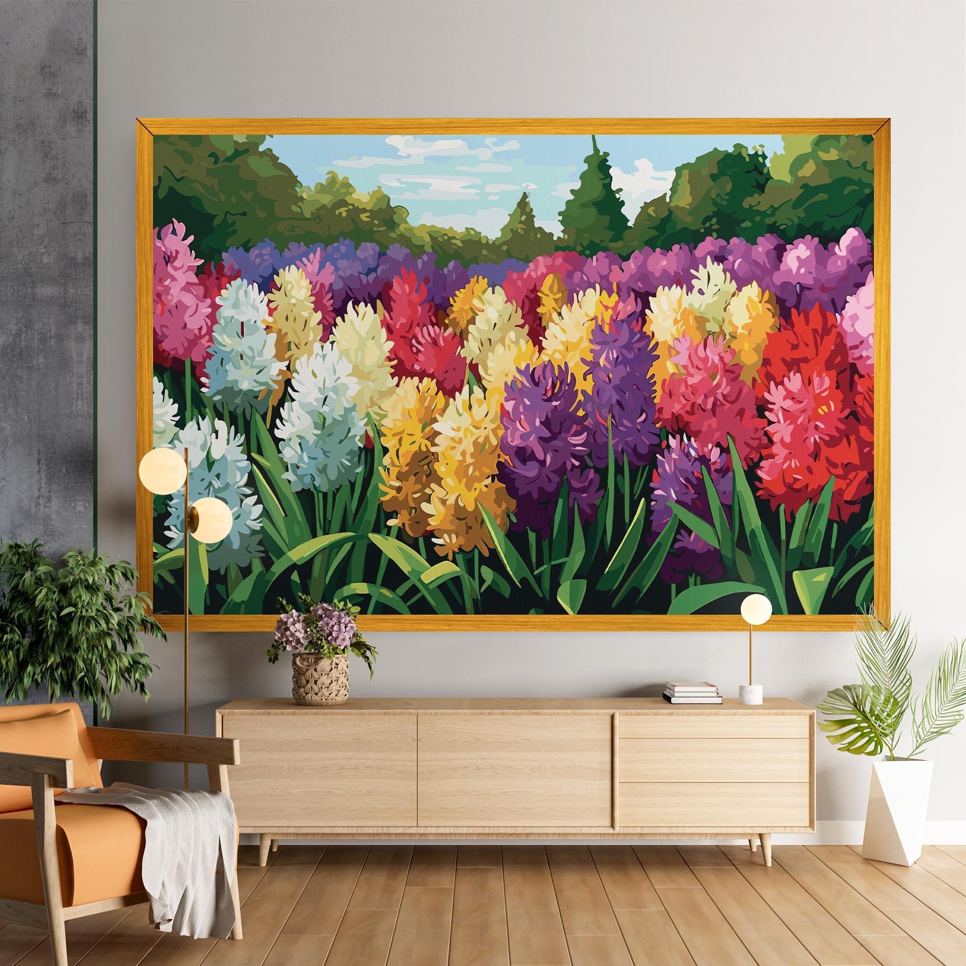 Tablou Canvas Pretty Colorful Spring mockup 9