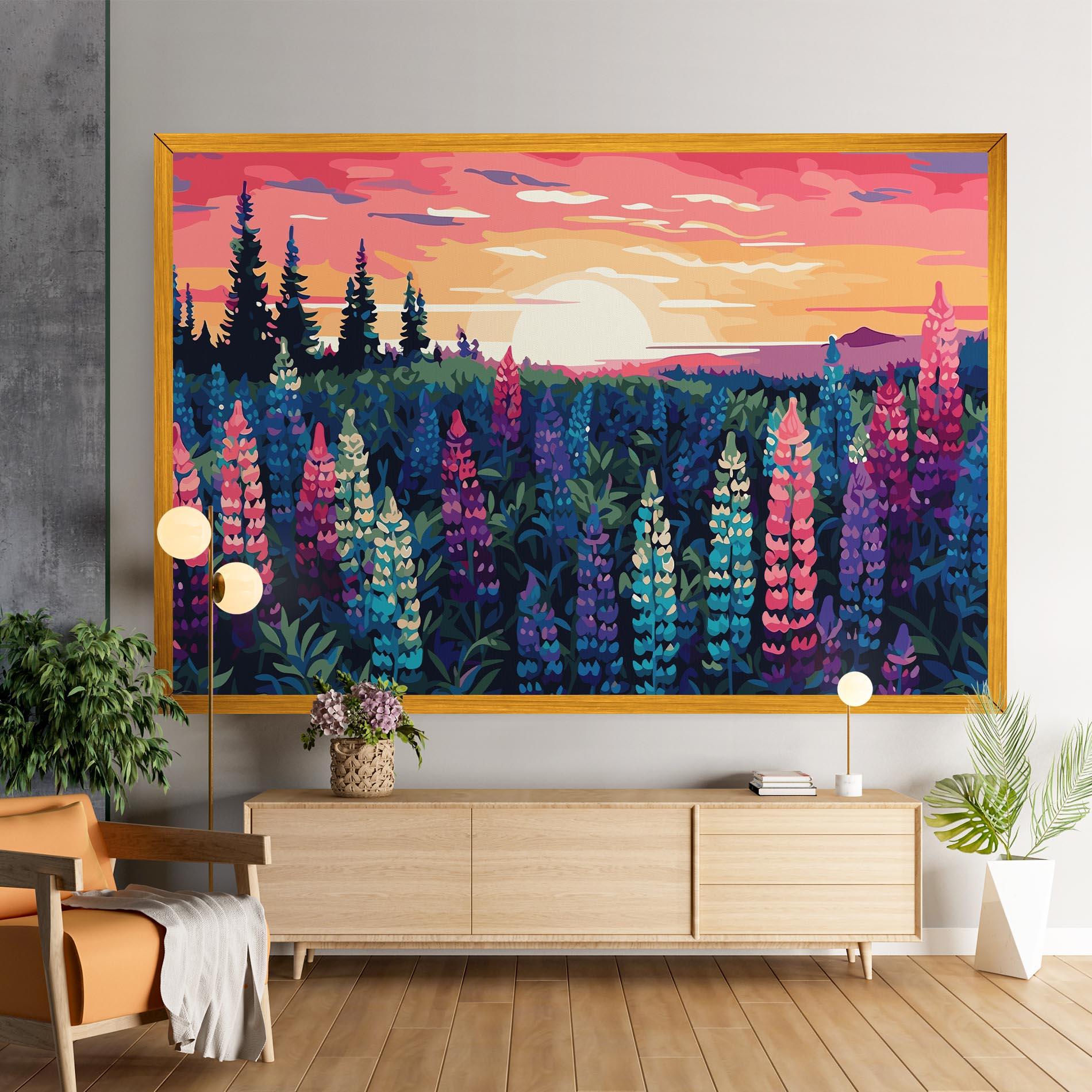 Tablou Canvas Spring Sunset mockup 9