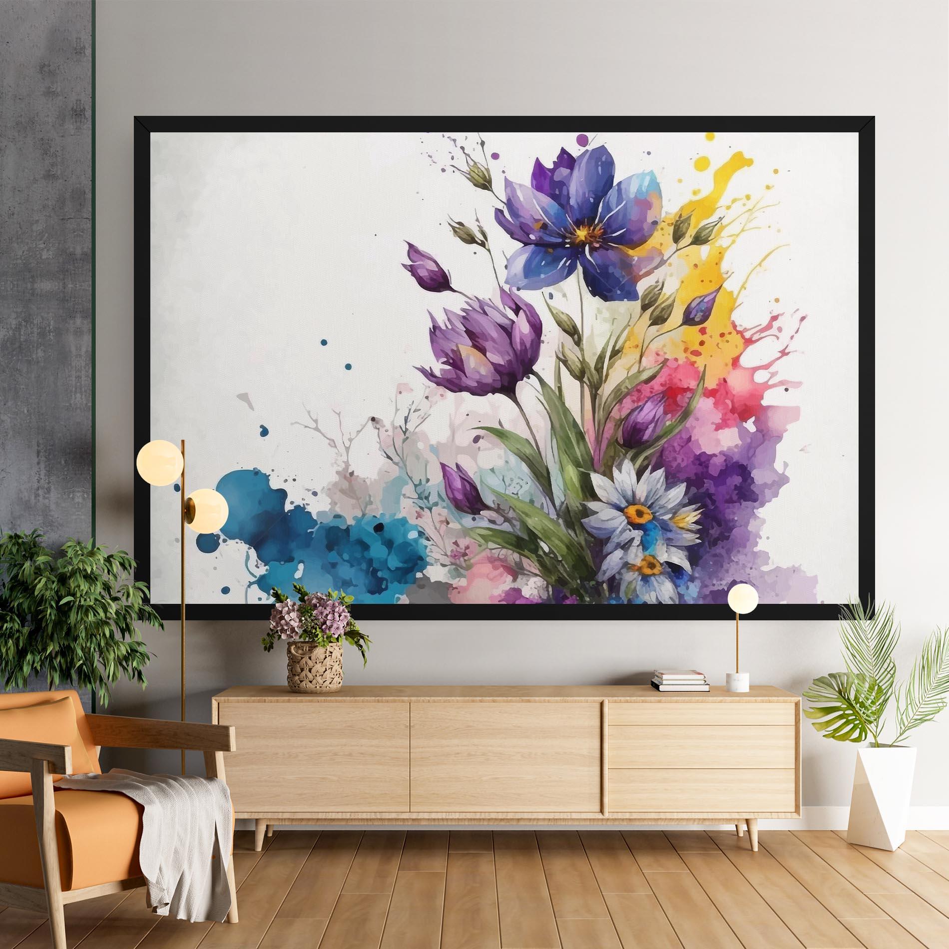 Tablou Canvas Art Flowers Spring mockup 9