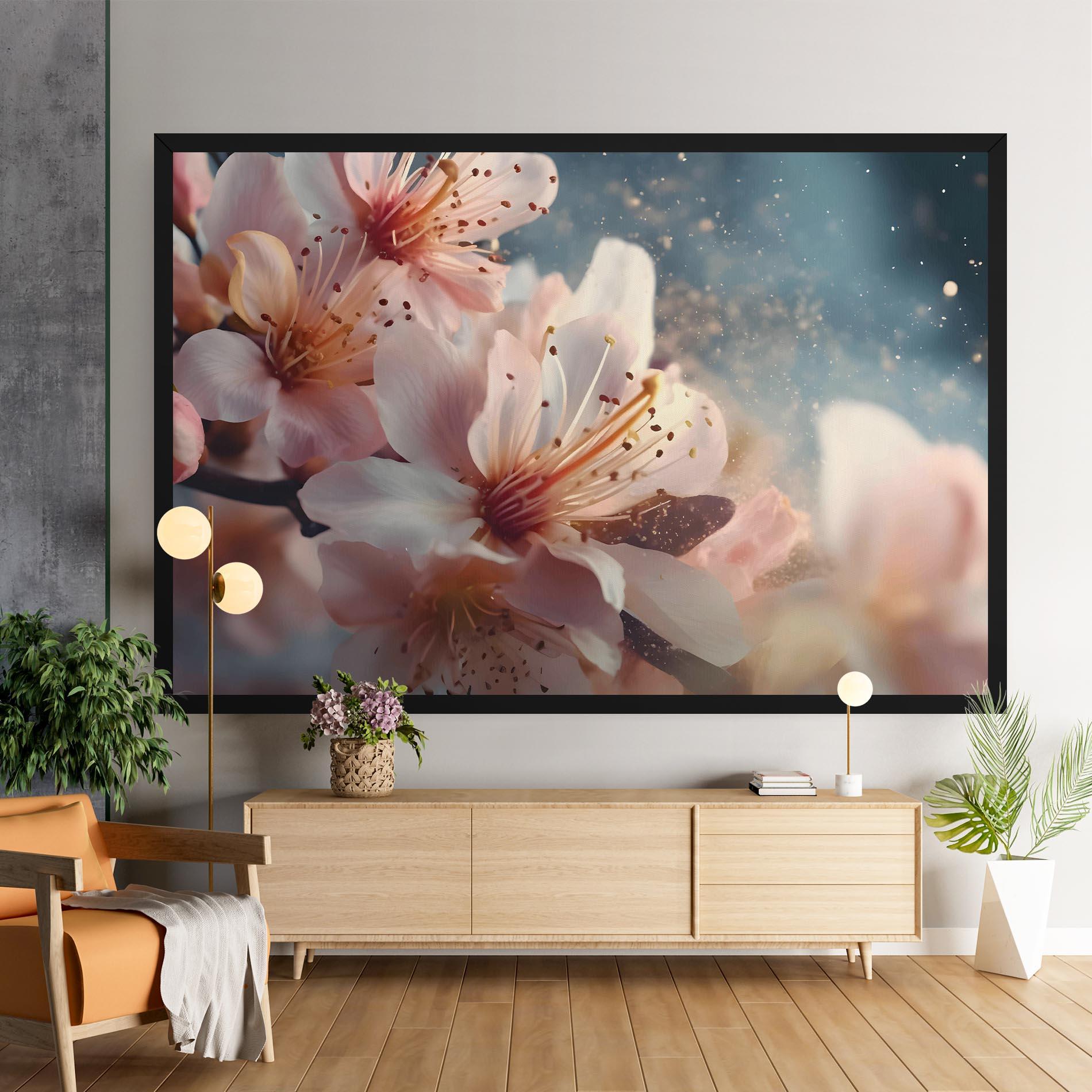 Tablou Canvas Flower Spring Art mockup 9