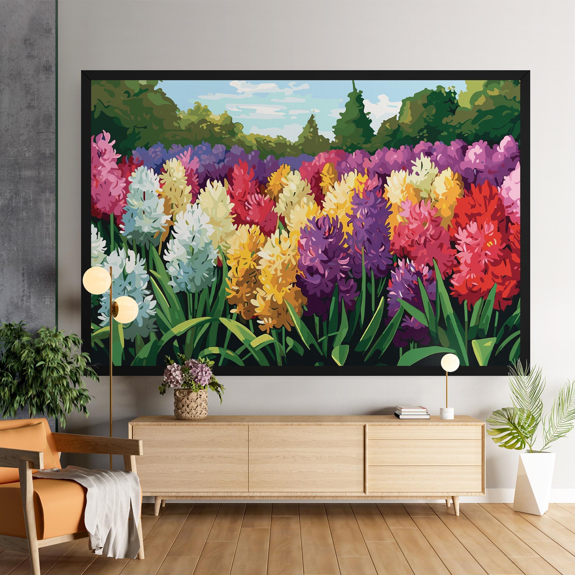 Tablou Canvas Pretty Colorful Spring mockup 9