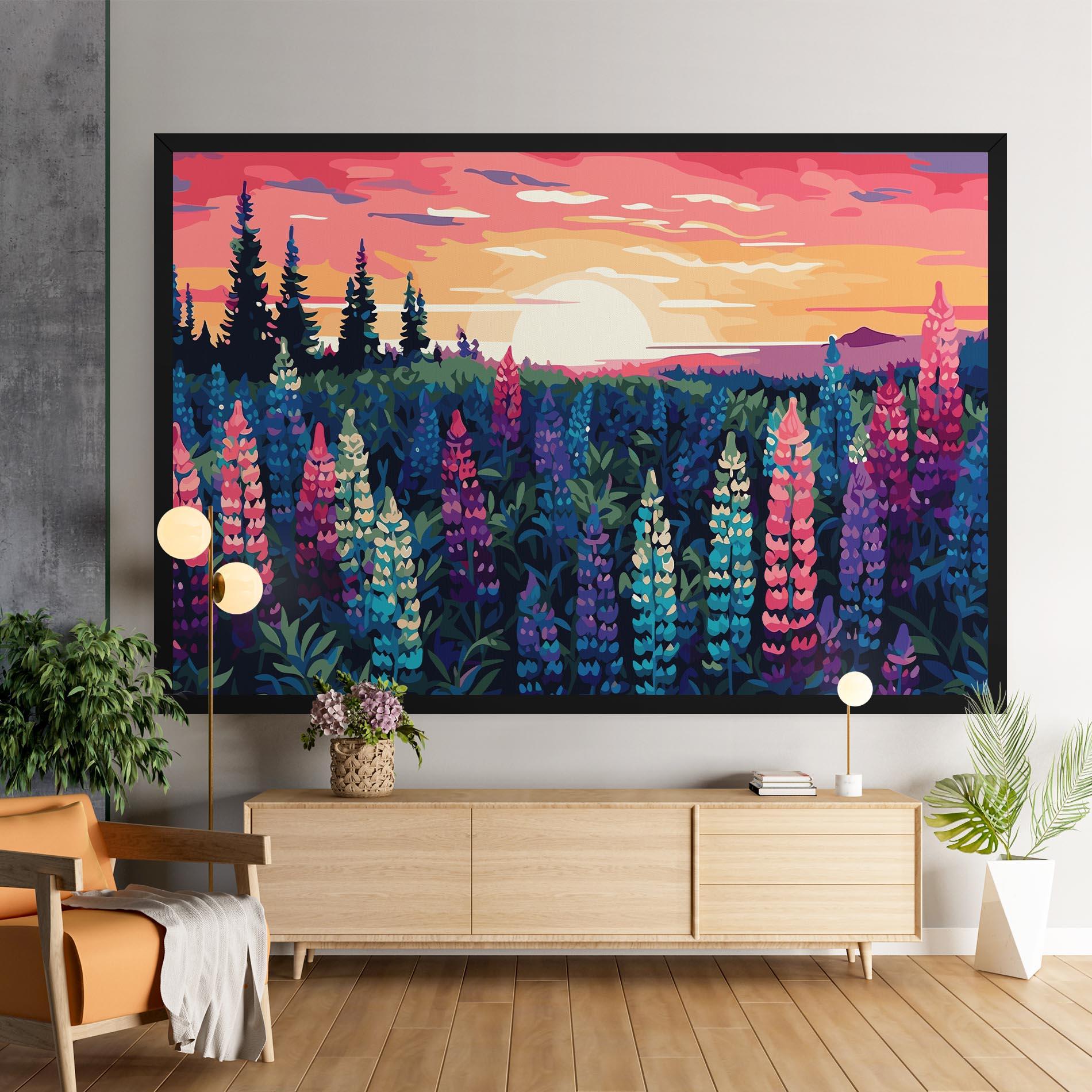 Tablou Canvas Spring Sunset mockup 9