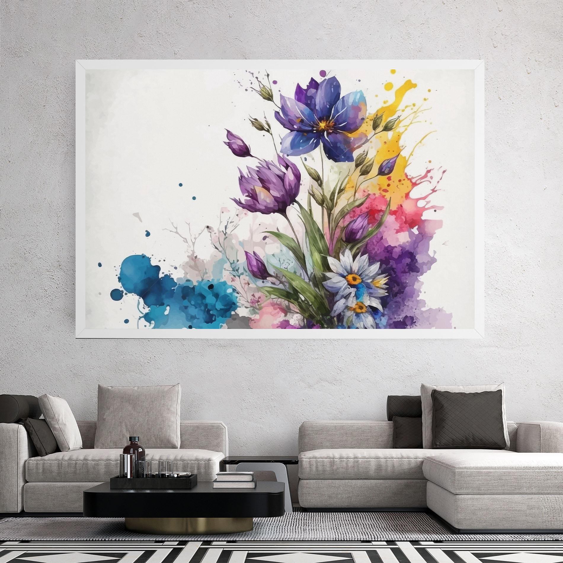 Tablou Canvas Art Flowers Spring mockup 2