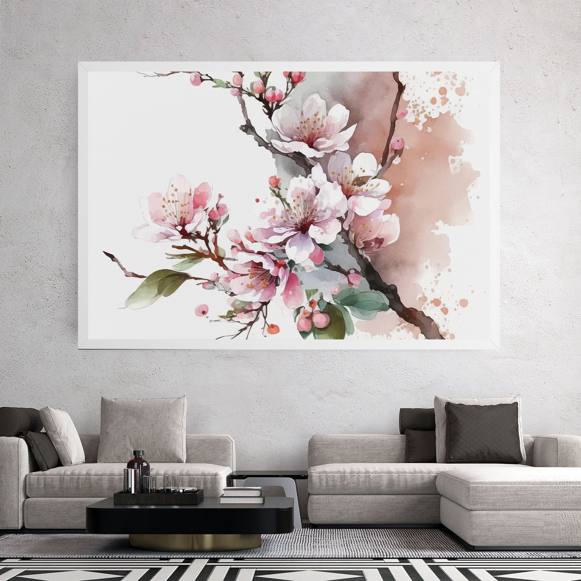 Cherry Spring Flower mockup 2