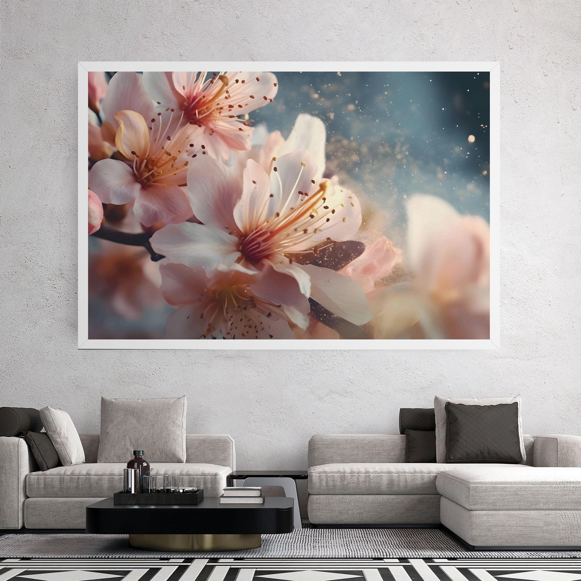 Tablou Canvas Flower Spring Art mockup 2