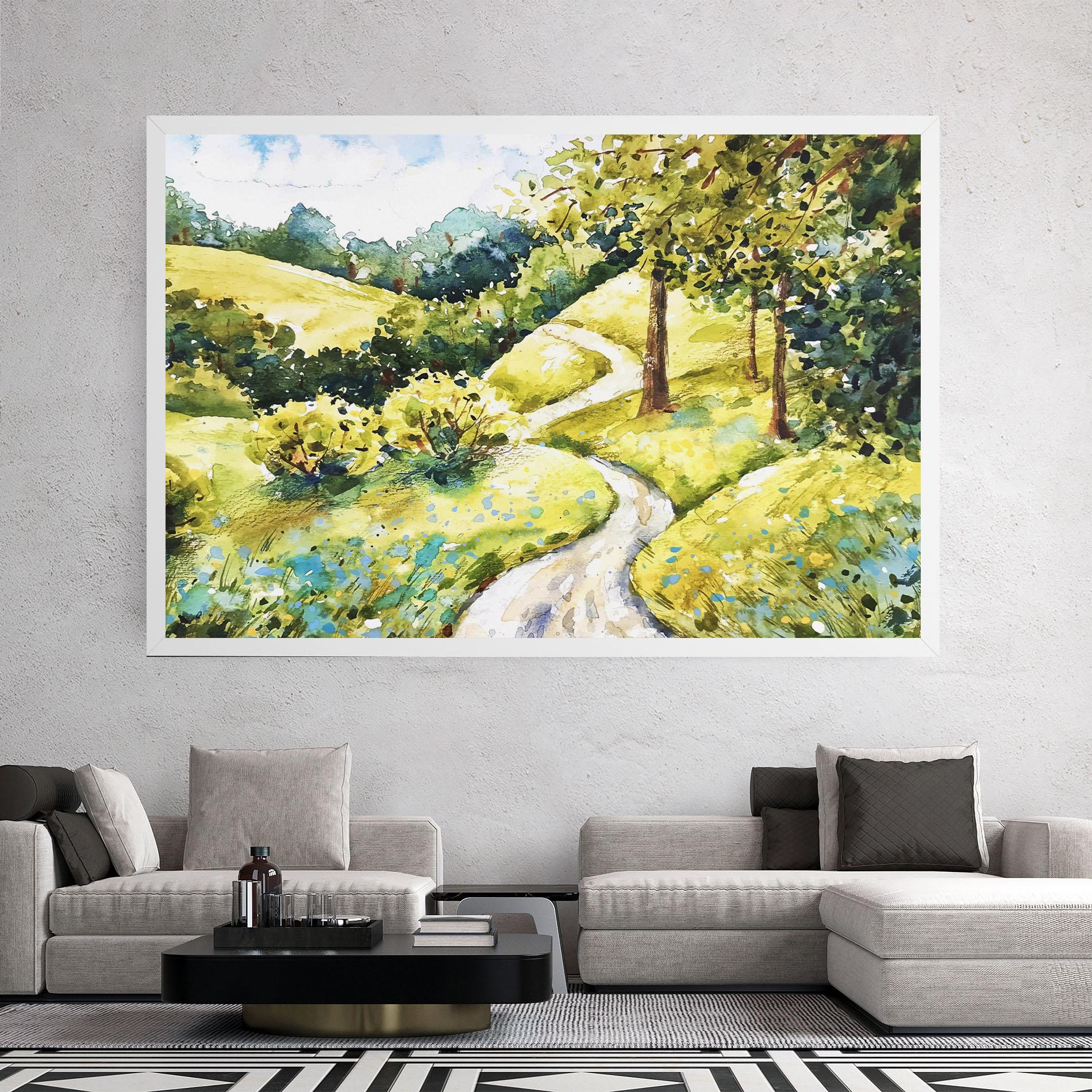 Tablou Canvas Fresh Spring View mockup 2