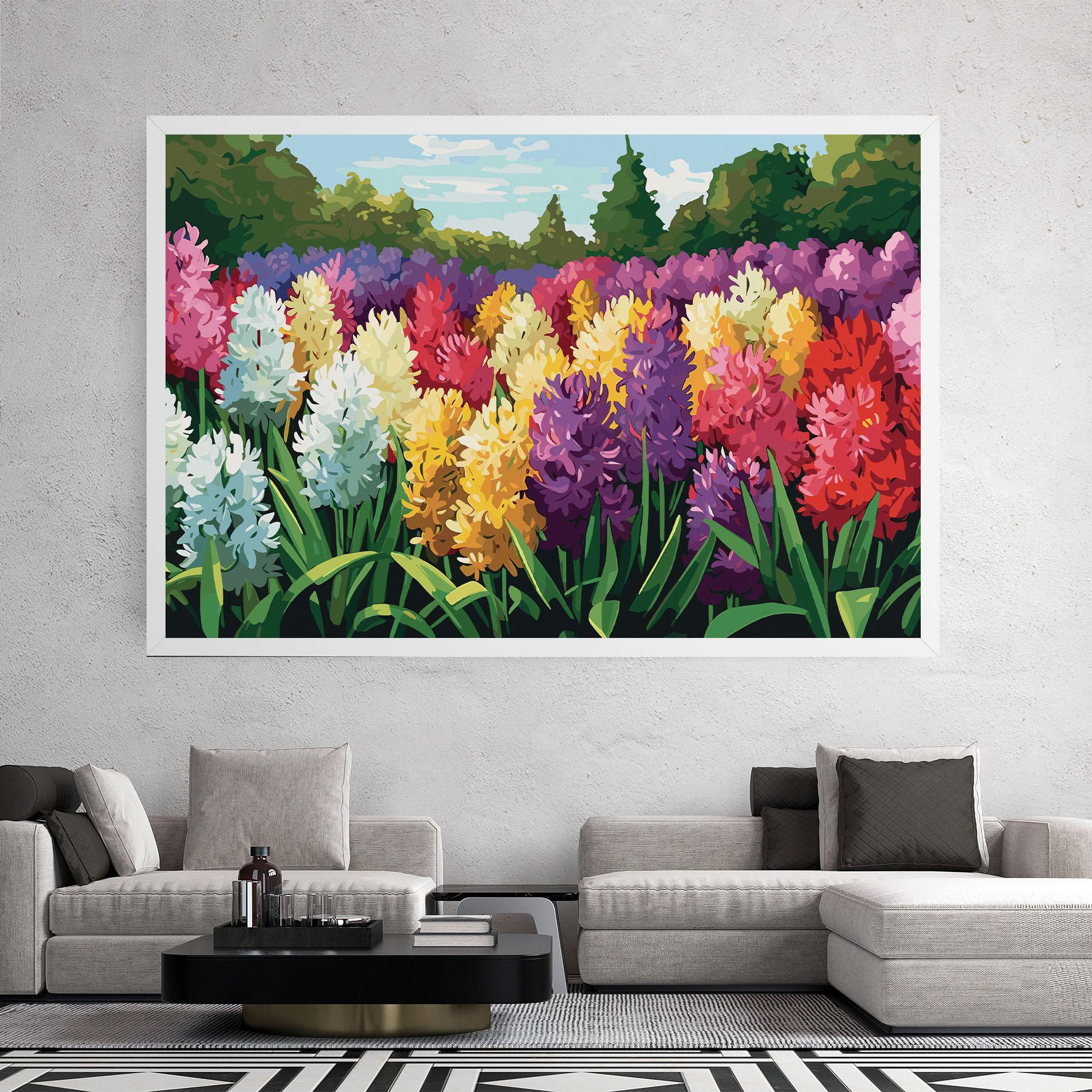 Tablou Canvas Pretty Colorful Spring mockup 2