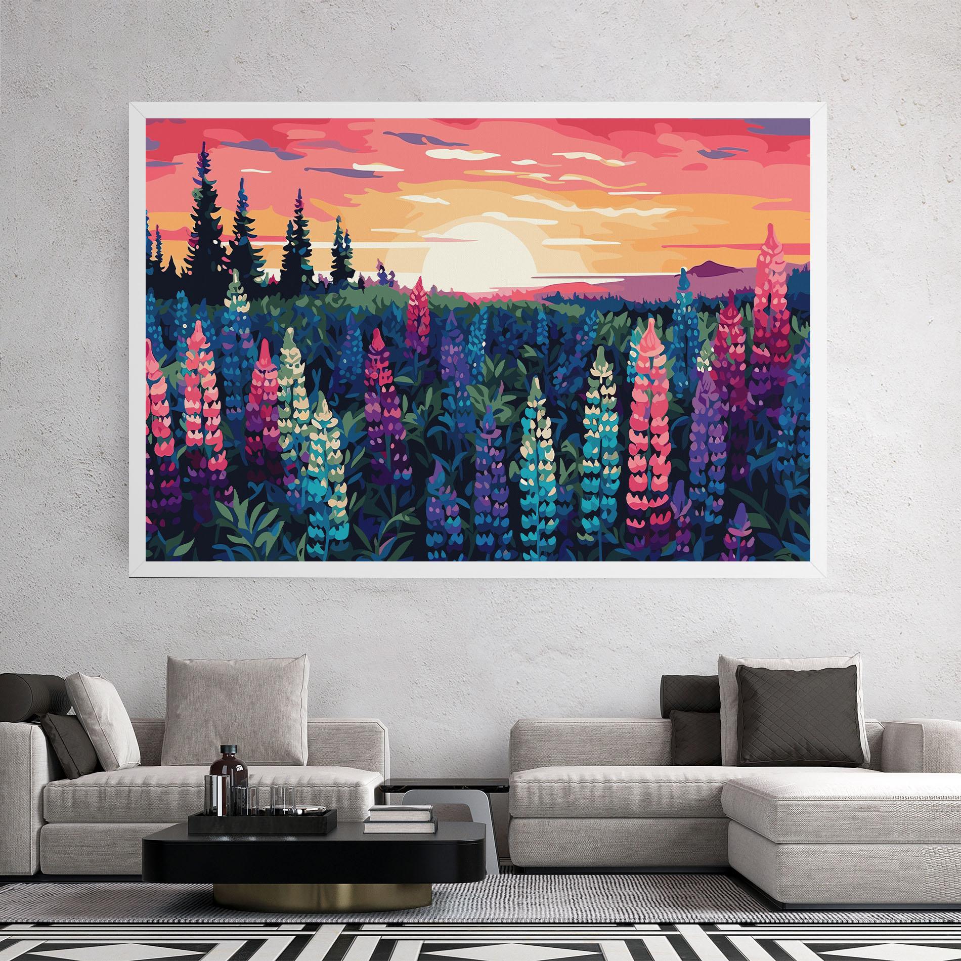 Tablou Canvas Spring Sunset mockup 2