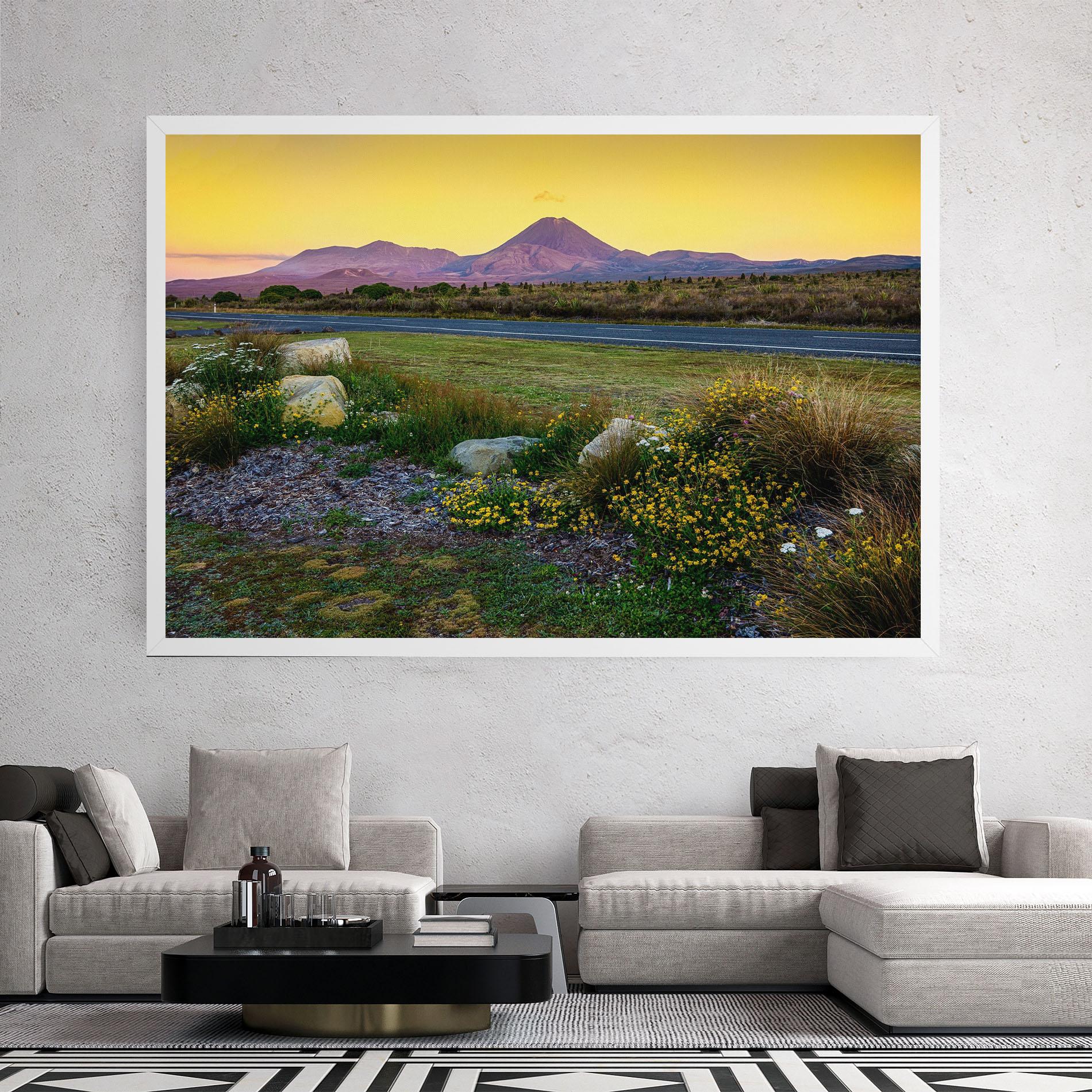 Tablou Canvas Yellow Sky mockup 2