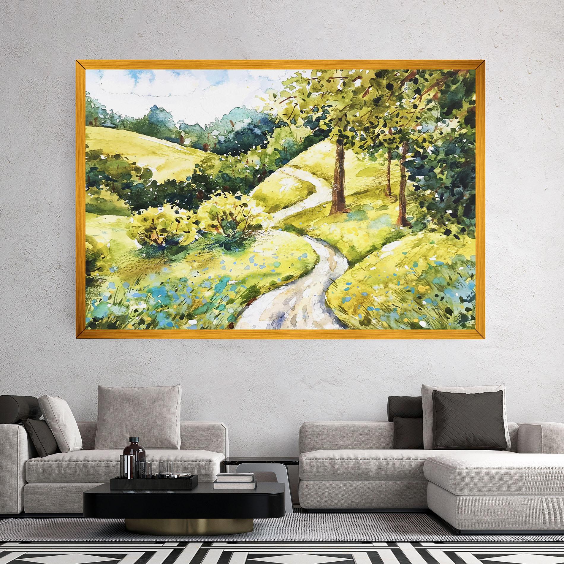 Tablou Canvas Fresh Spring View mockup 2