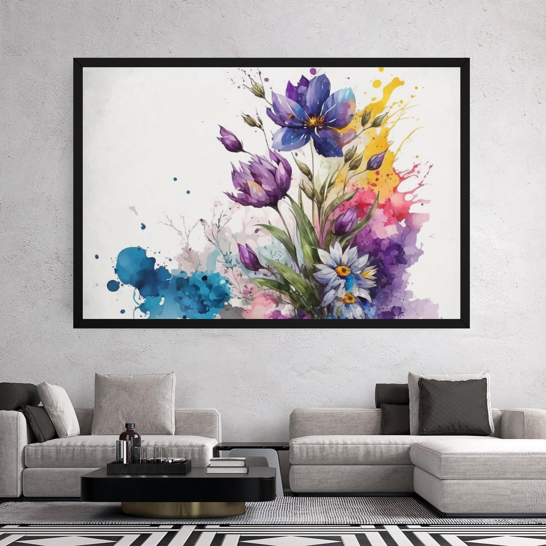 Tablou Canvas Art Flowers Spring mockup 2