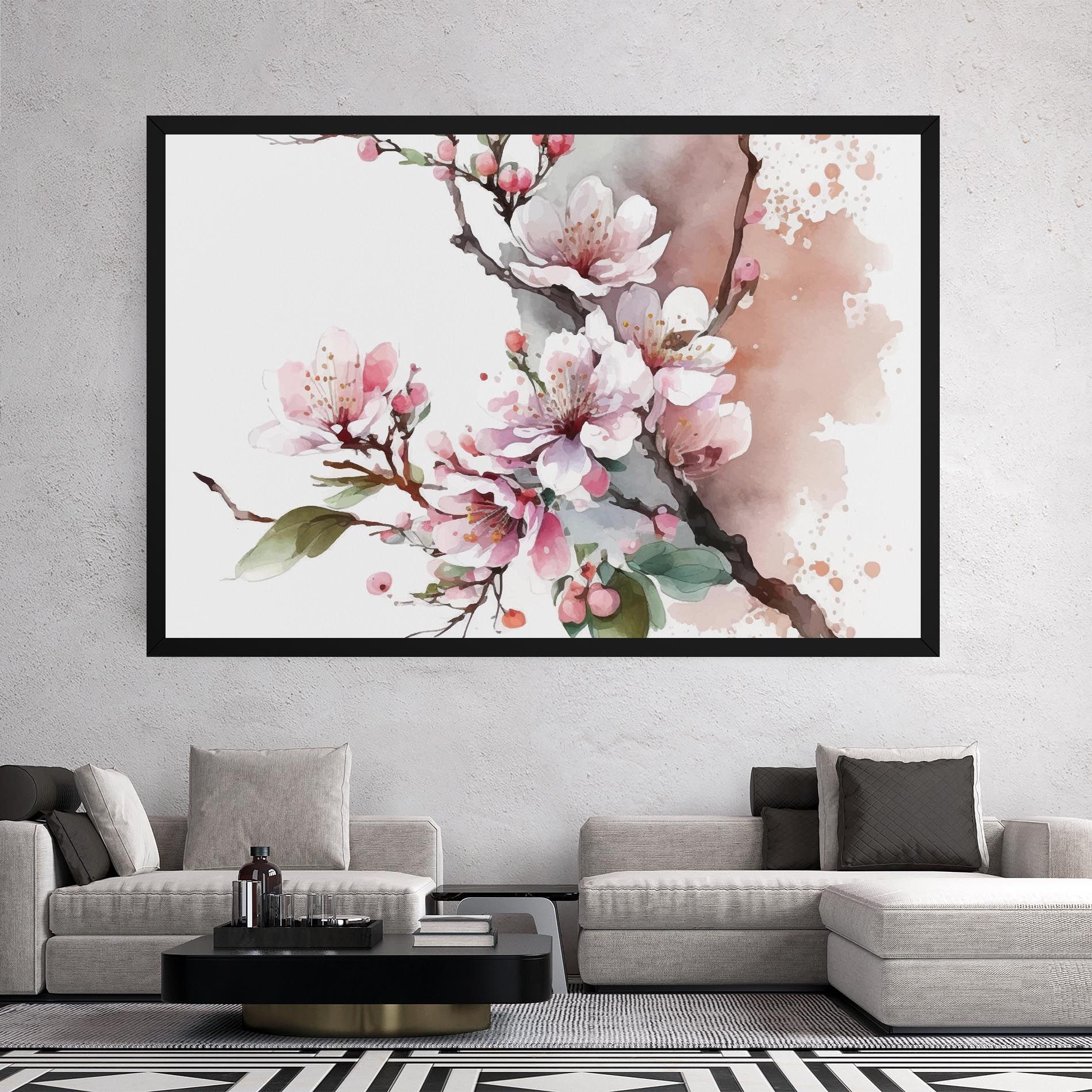 Cherry Spring Flower mockup 2