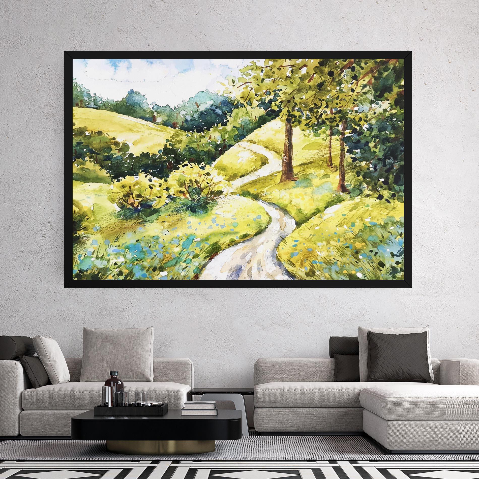 Tablou Canvas Fresh Spring View mockup 2