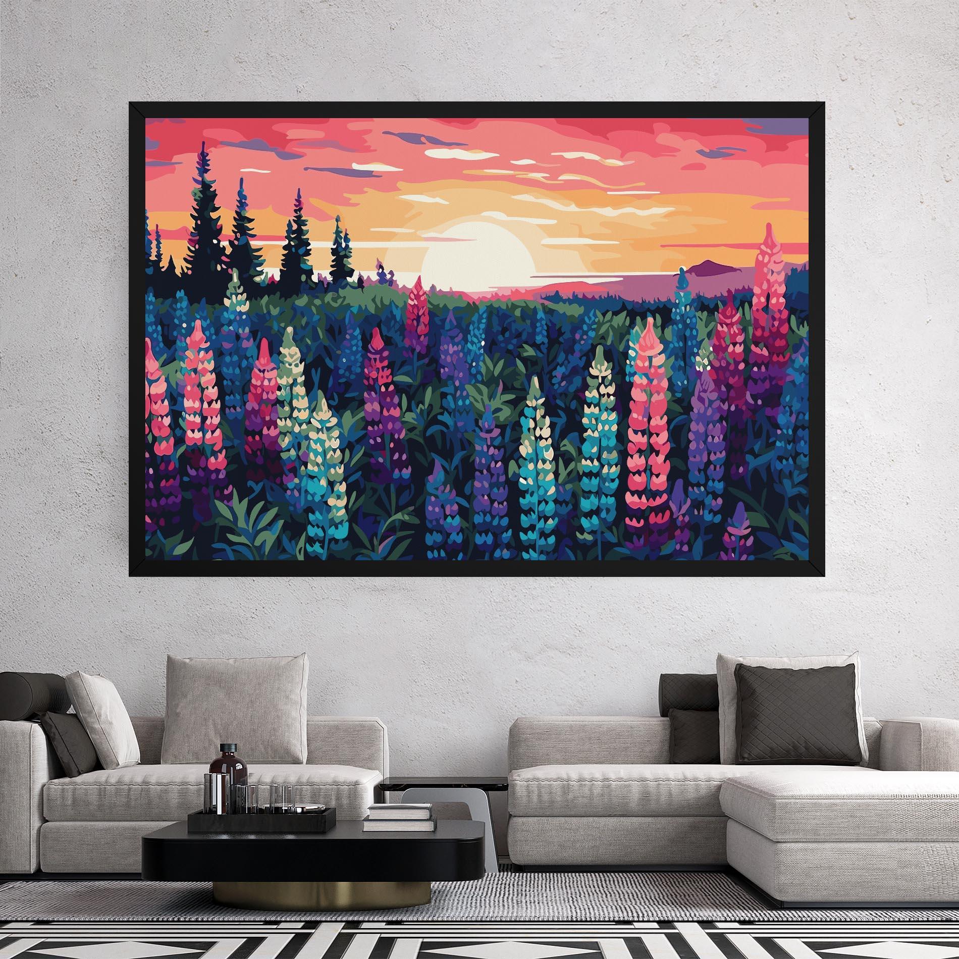 Tablou Canvas Spring Sunset mockup 2