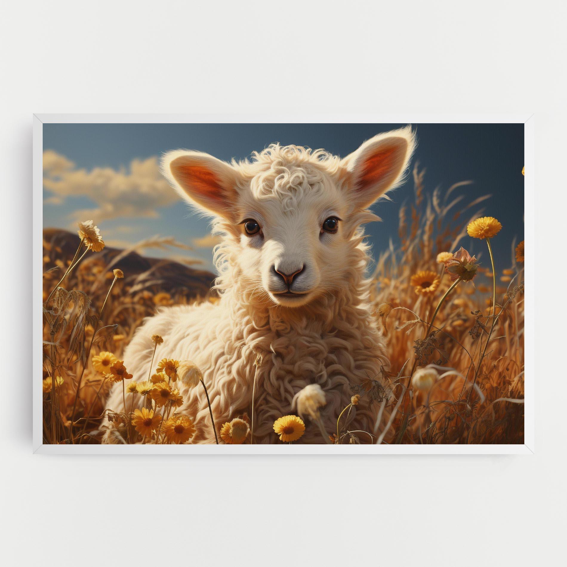 Tablou Canvas Animals Grazing mockup 0