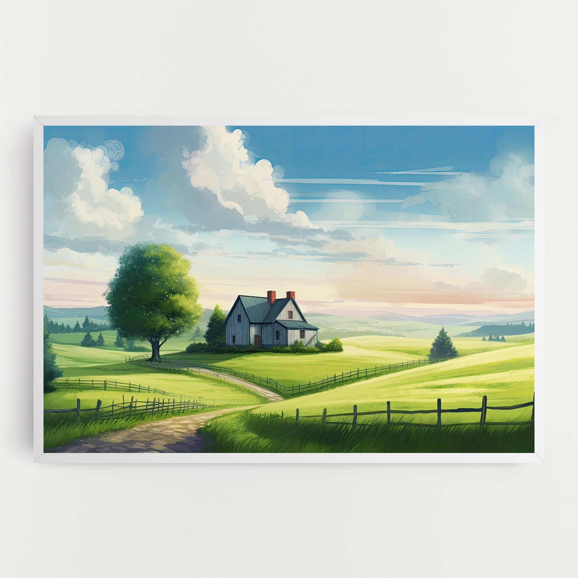 Calming Rural View mockup 0