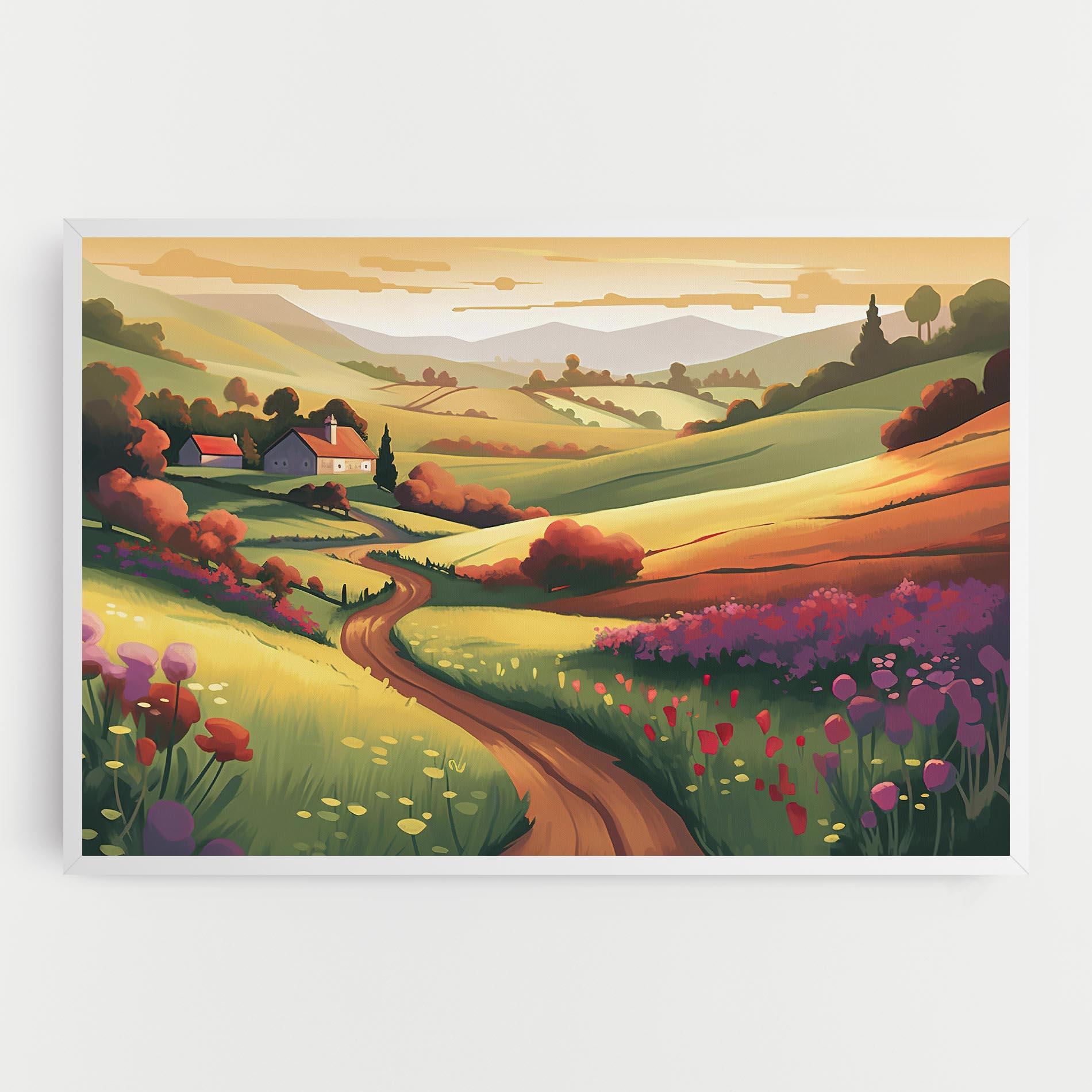 Tablou Canvas Countryside Charm mockup 0
