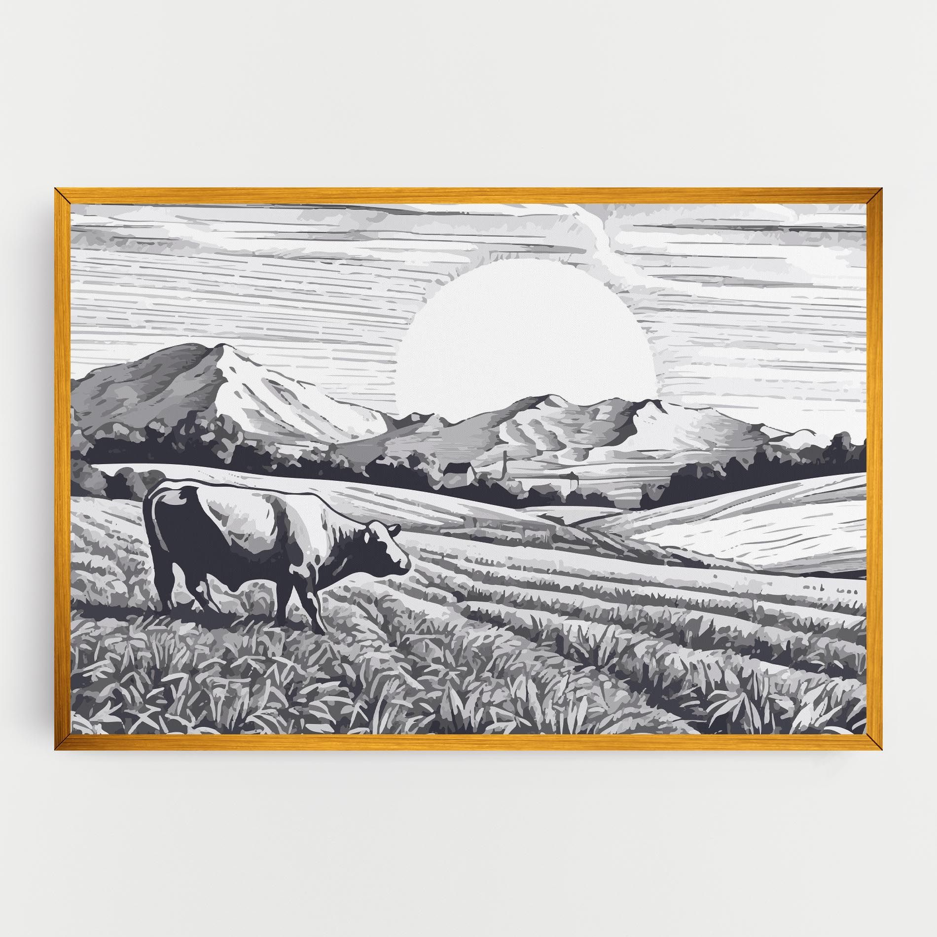 Cow Grey Ink mockup 0