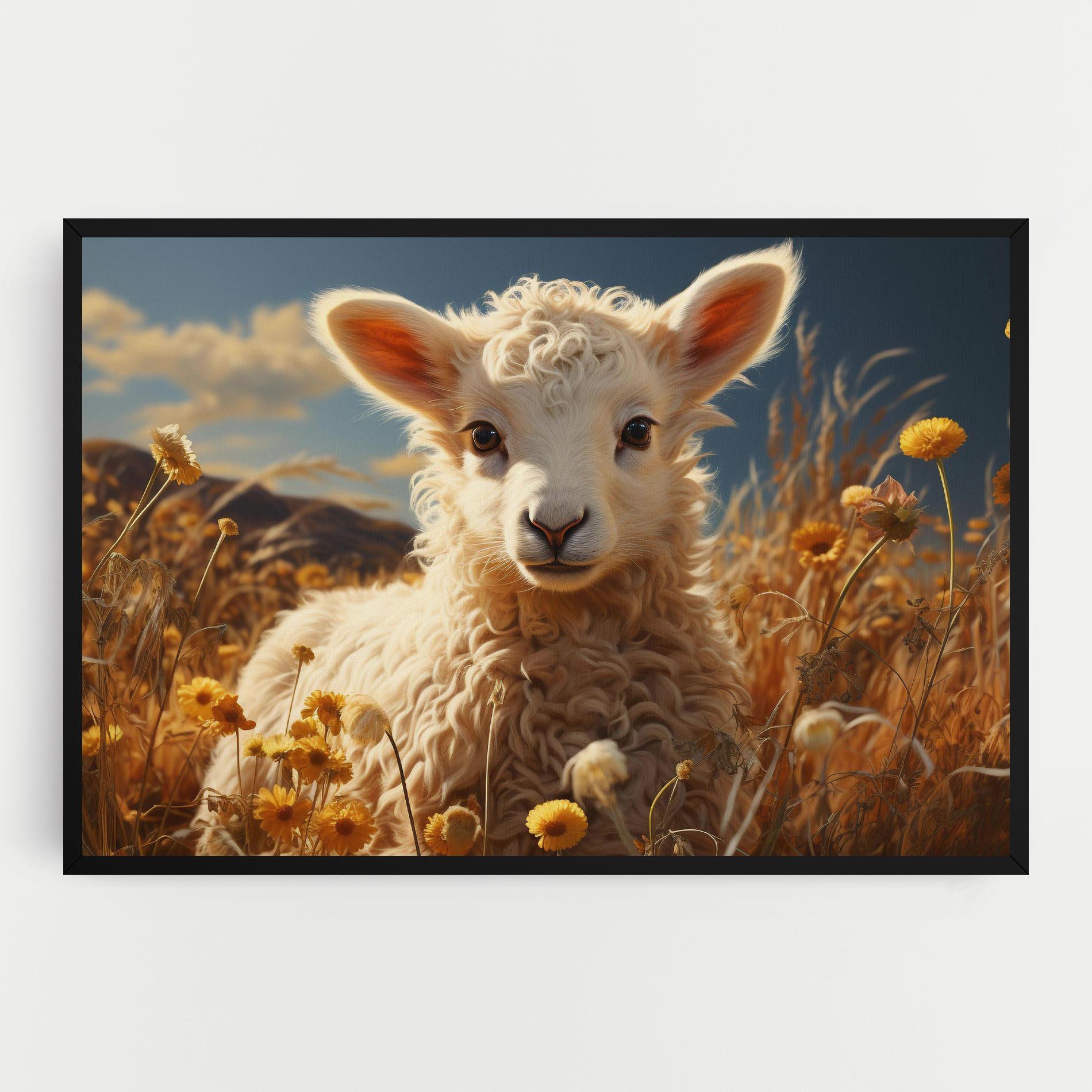Tablou Canvas Animals Grazing mockup 0
