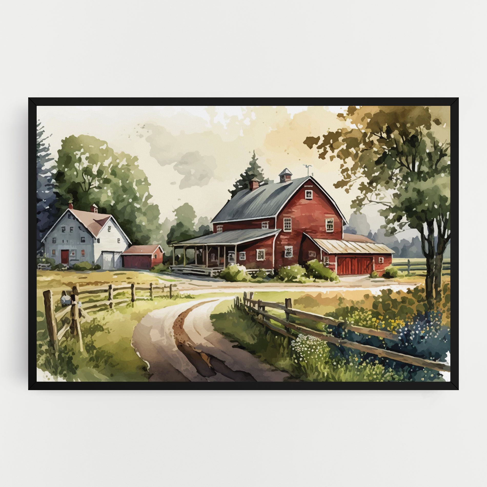 Farmhouse Painting mockup 0