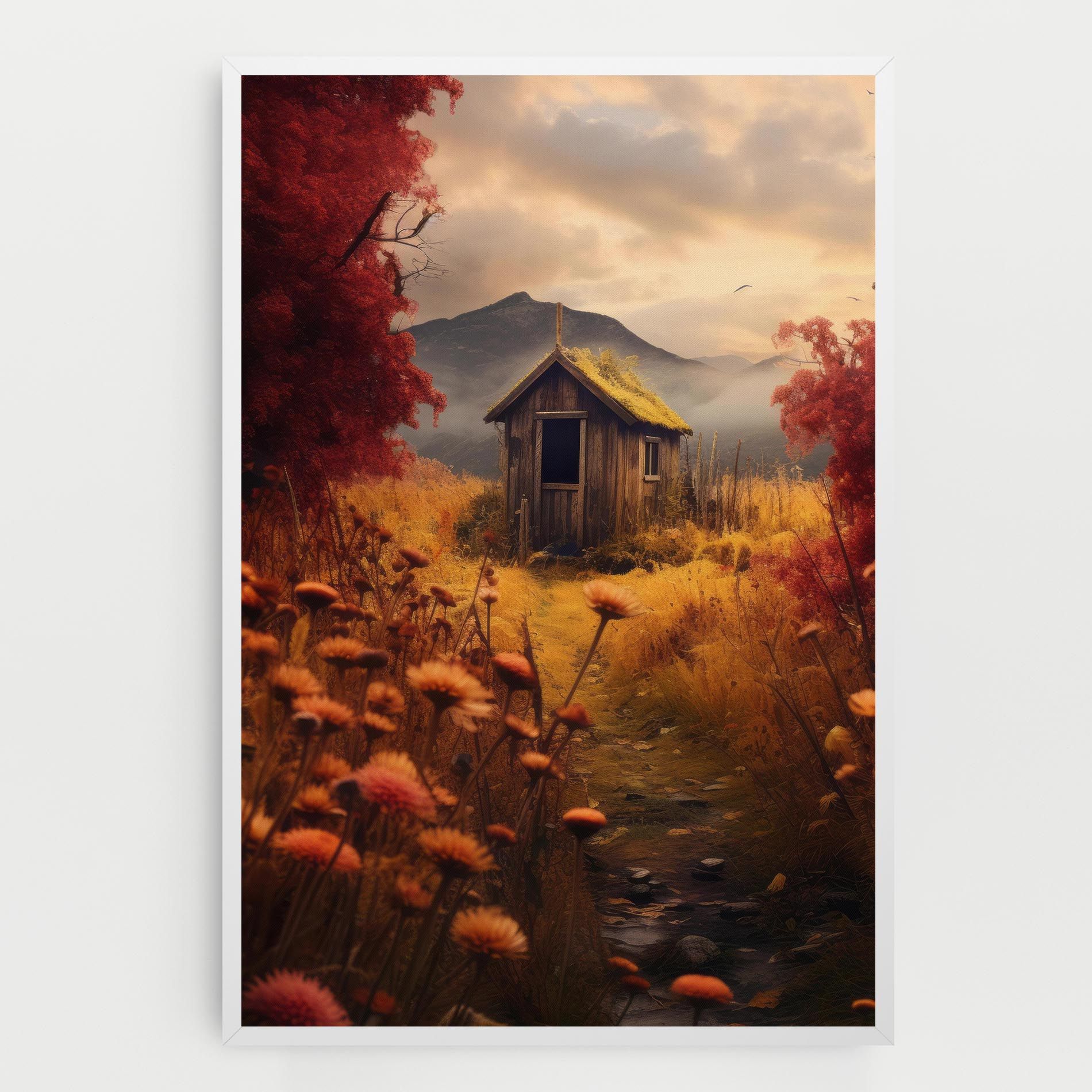 Small Cabin Field mockup 0