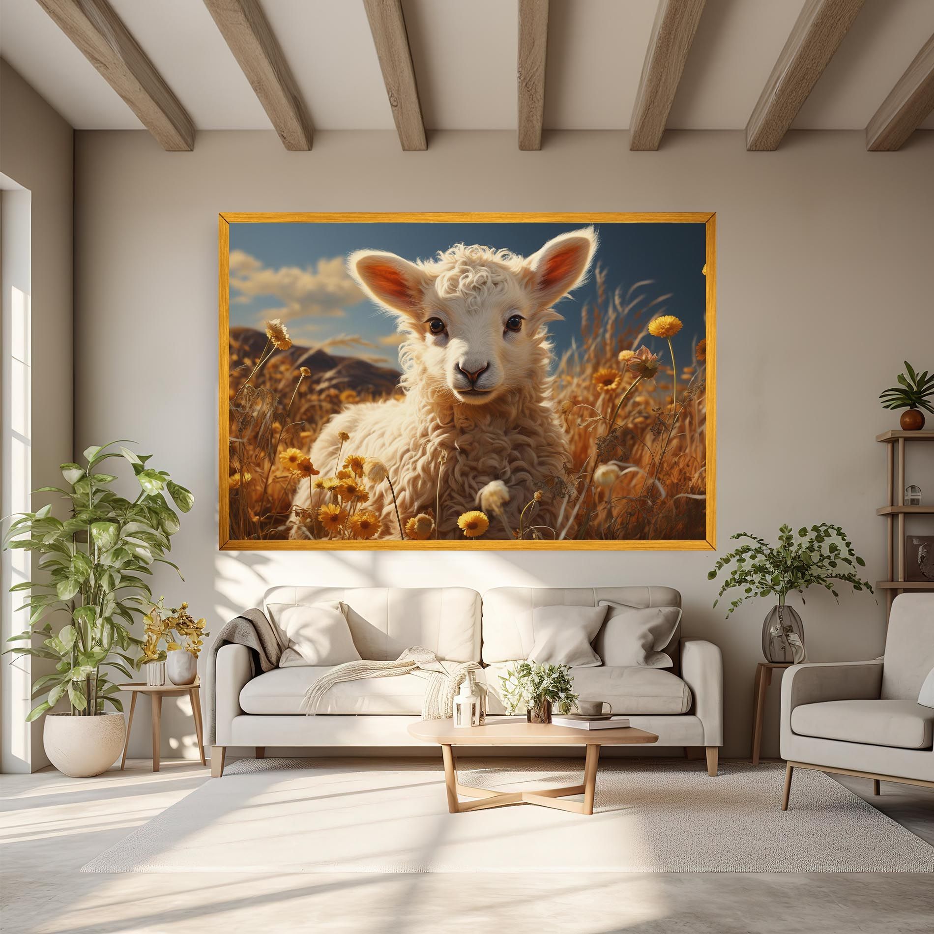 Animals Grazing mockup 6