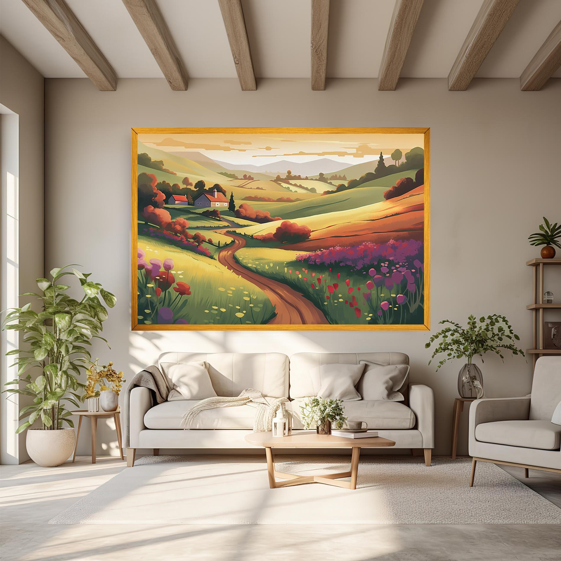 Tablou Canvas Countryside Charm mockup 6