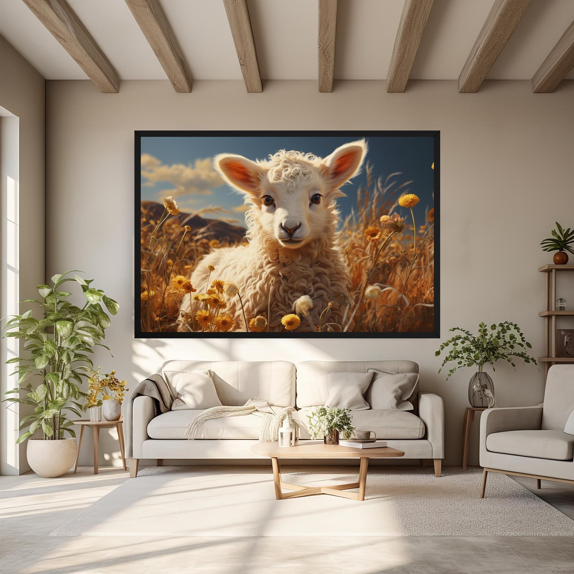 Animals Grazing mockup 6