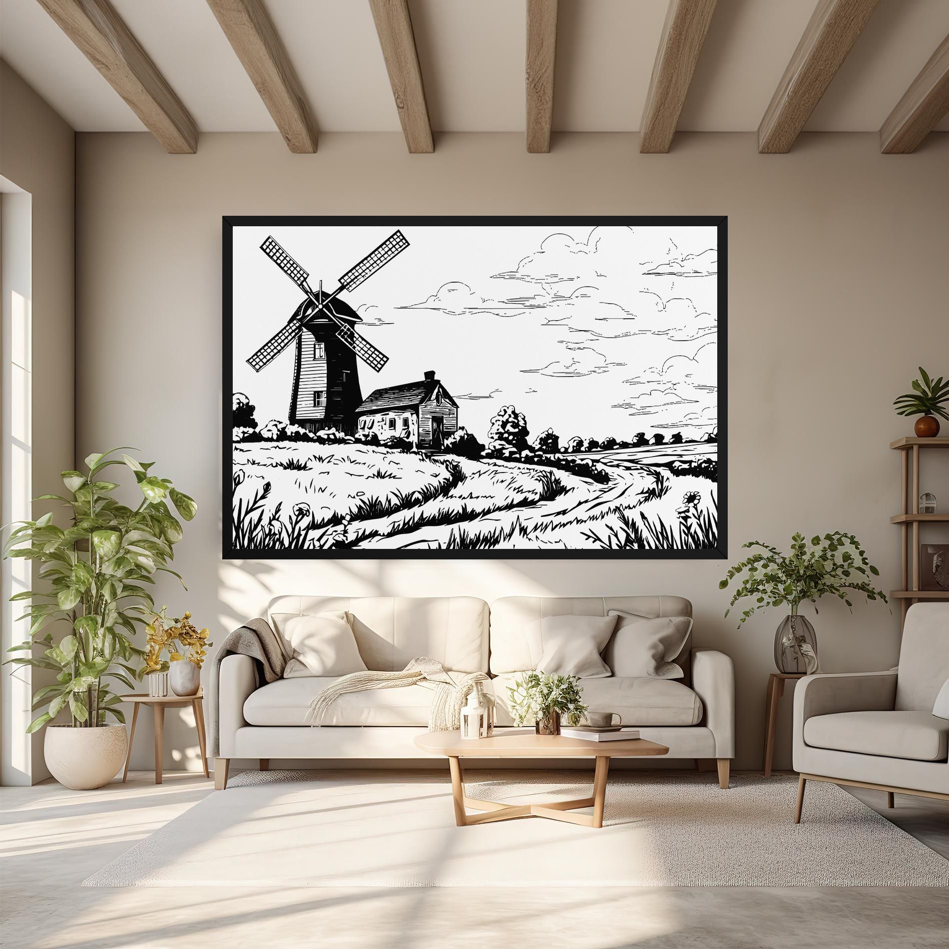 Black Line Wheat mockup 6