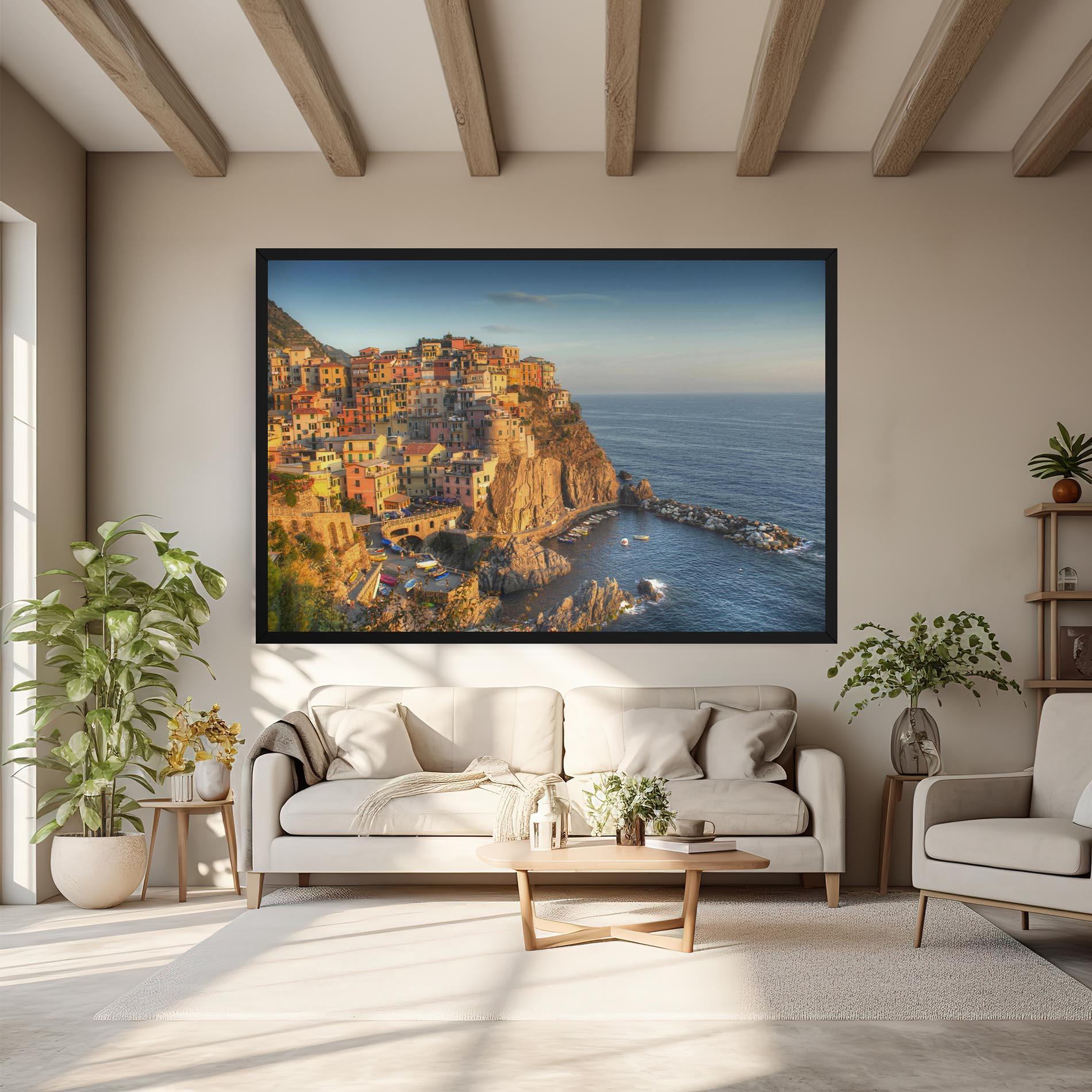 Tablou Canvas Cinque Terrre mockup 6