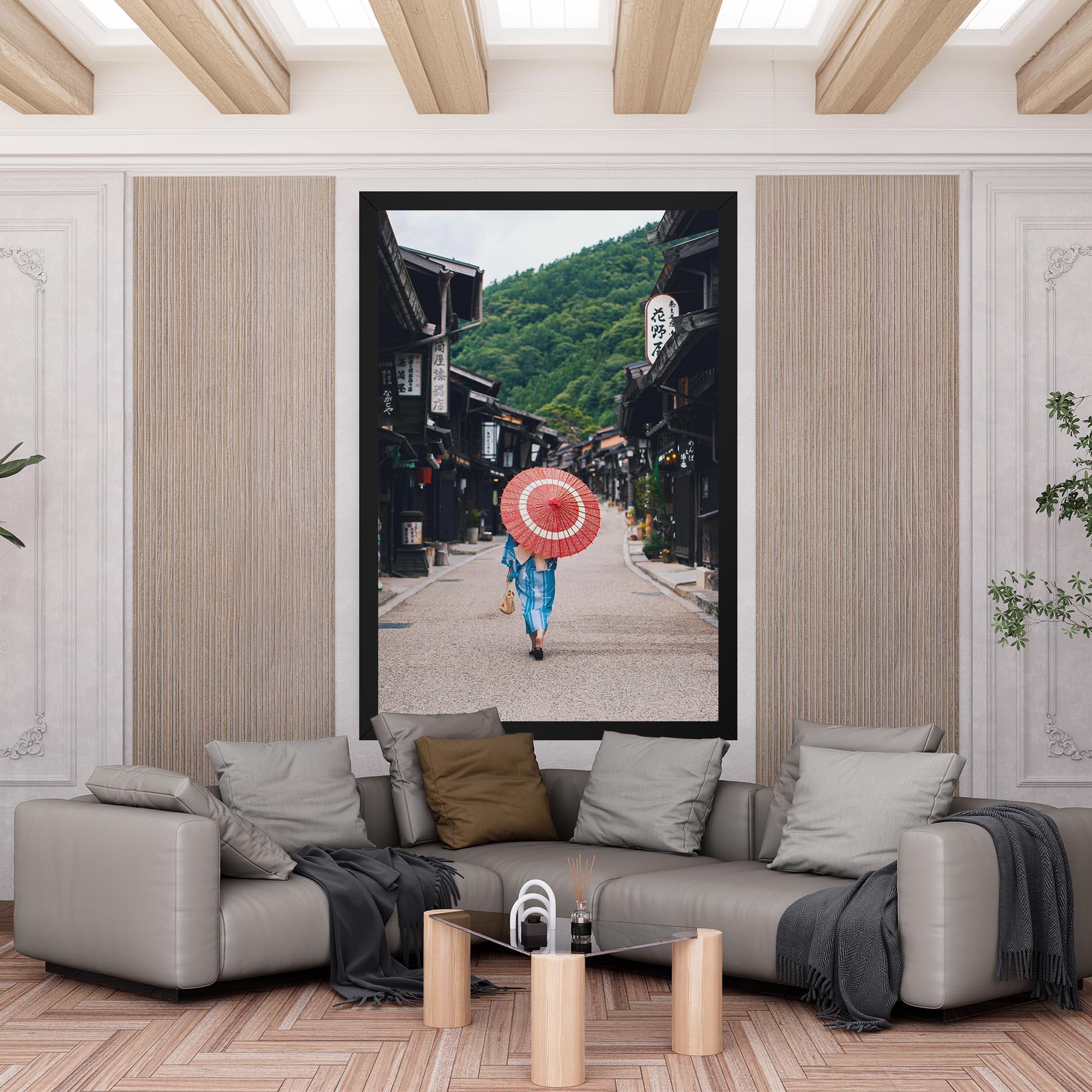 Tablou Canvas China Roads mockup 6