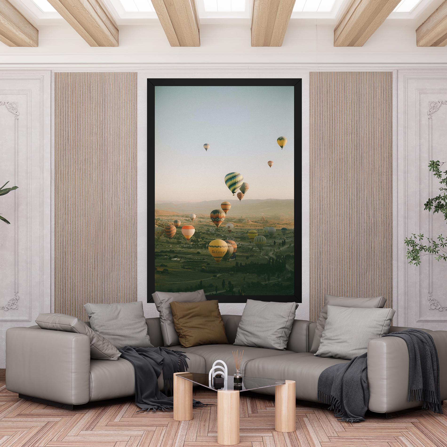 Tablou Canvas Hot Ballons mockup 6